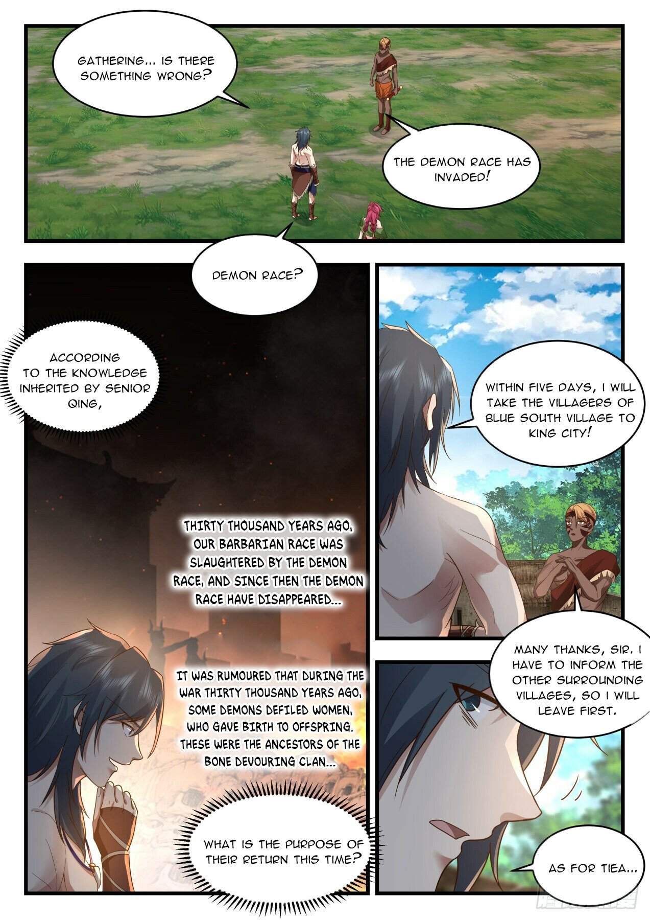 Martial Peak Chapter 2012 page 4 - Chapter 2012: The Invasion Of The Demon Race