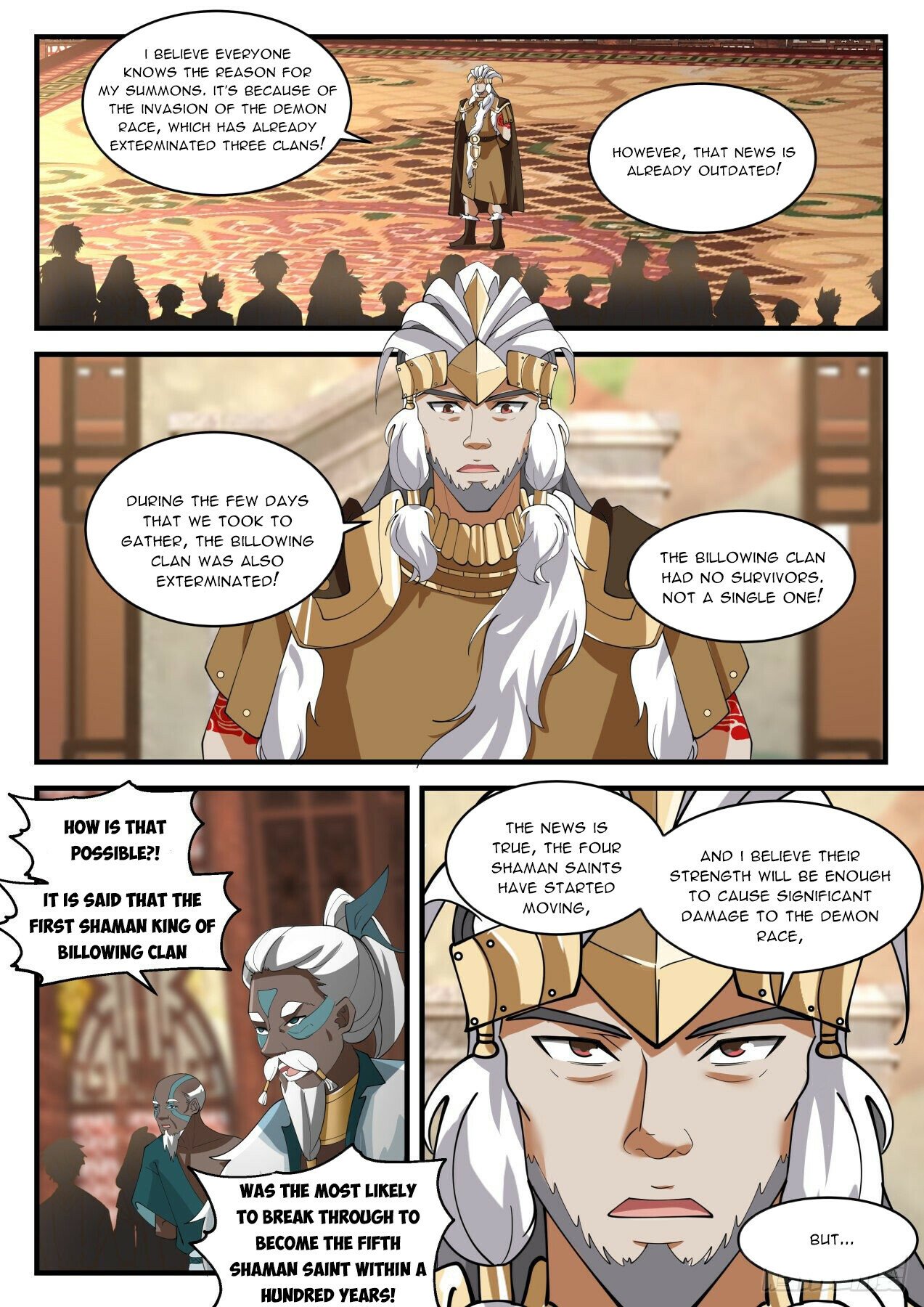 Martial Peak Chapter 2013 page 2 - Chapter 2013: A miracle from the Barbarian Gods