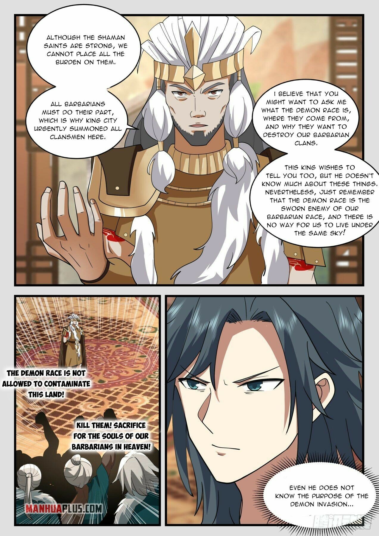 Martial Peak Chapter 2013 page 3 - Chapter 2013: A miracle from the Barbarian Gods
