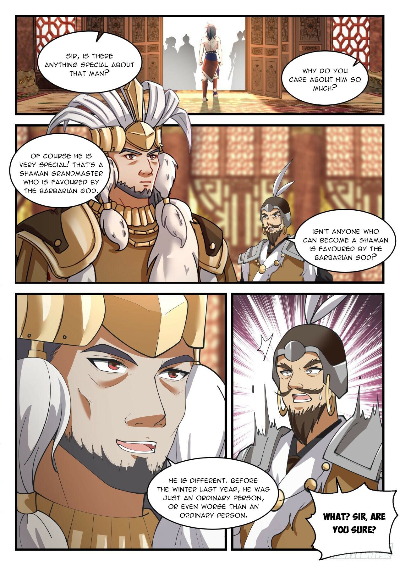 Martial Peak Chapter 2013 page 5 - Chapter 2013: A miracle from the Barbarian Gods
