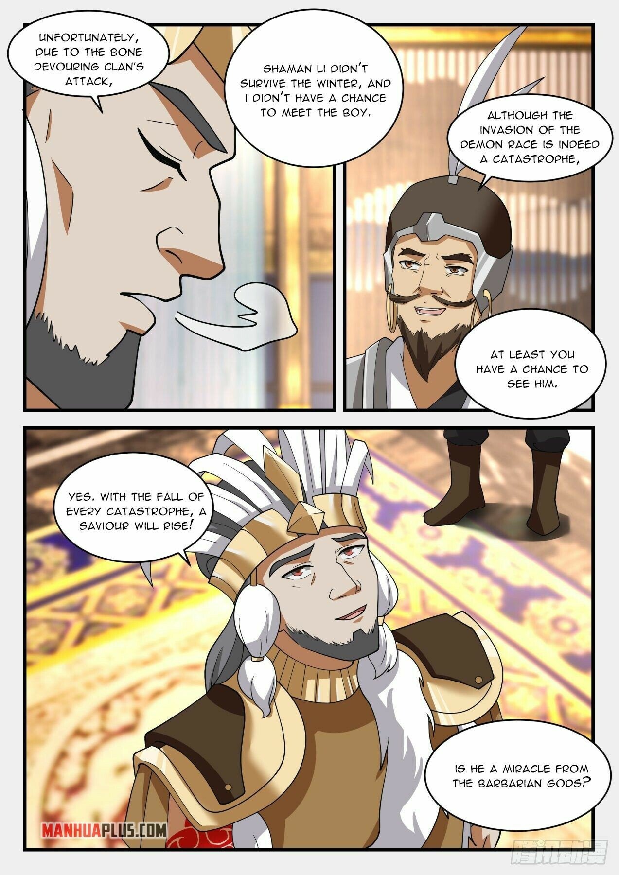 Martial Peak Chapter 2013 page 7 - Chapter 2013: A miracle from the Barbarian Gods