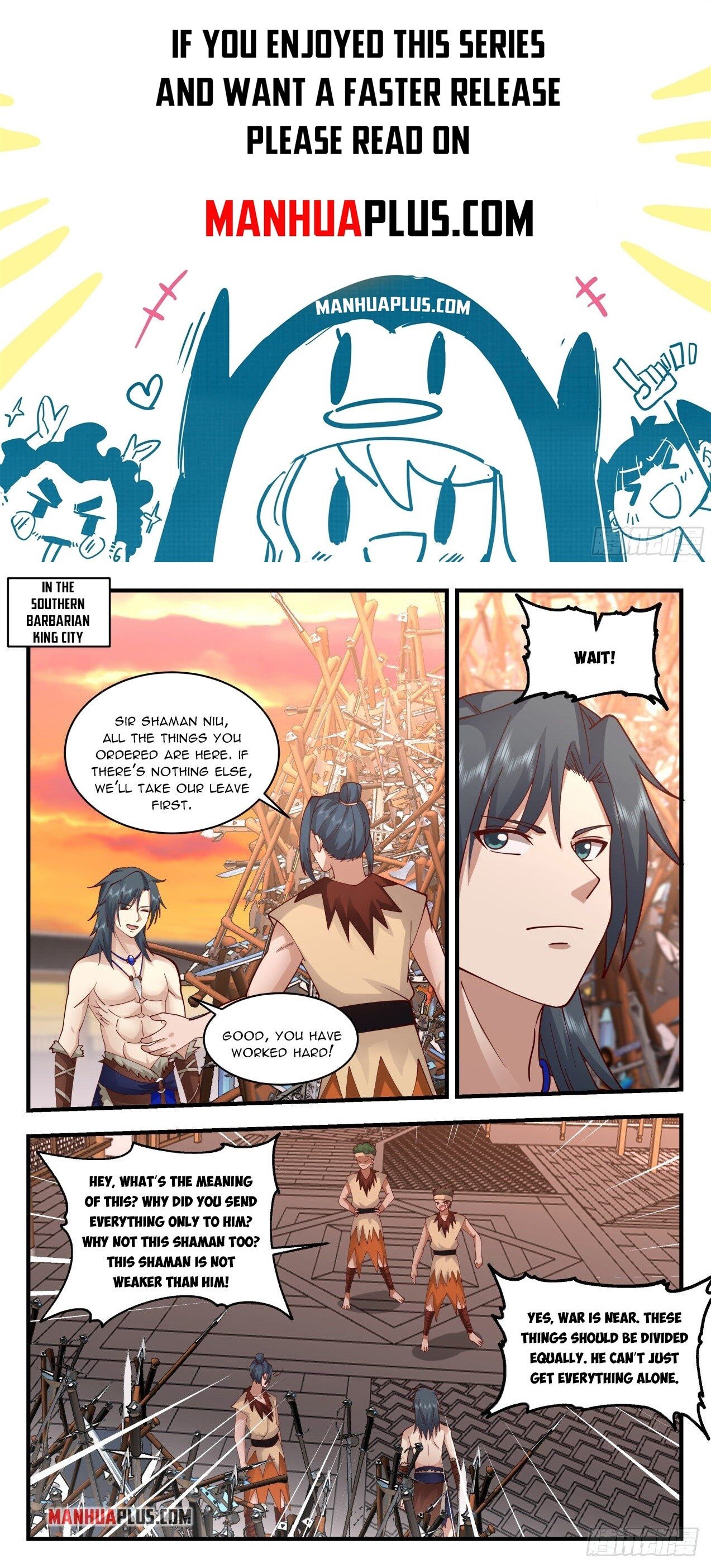 Martial Peak Chapter 2014 page 1 - Chapter 2014: Teaching you to recognize reality