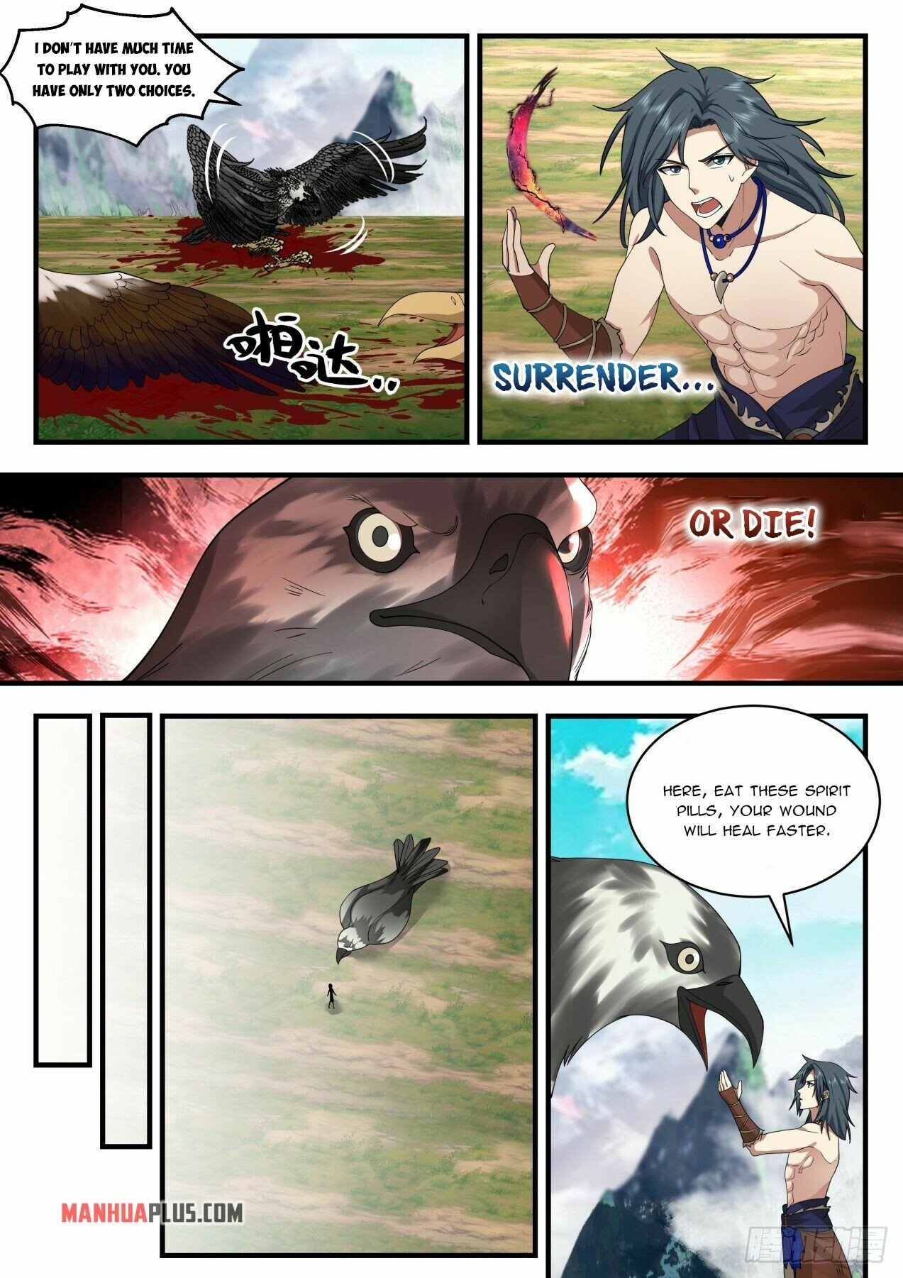 Martial Peak Chapter 2016 page 10 - Chapter 2016: Taming the Eagle King