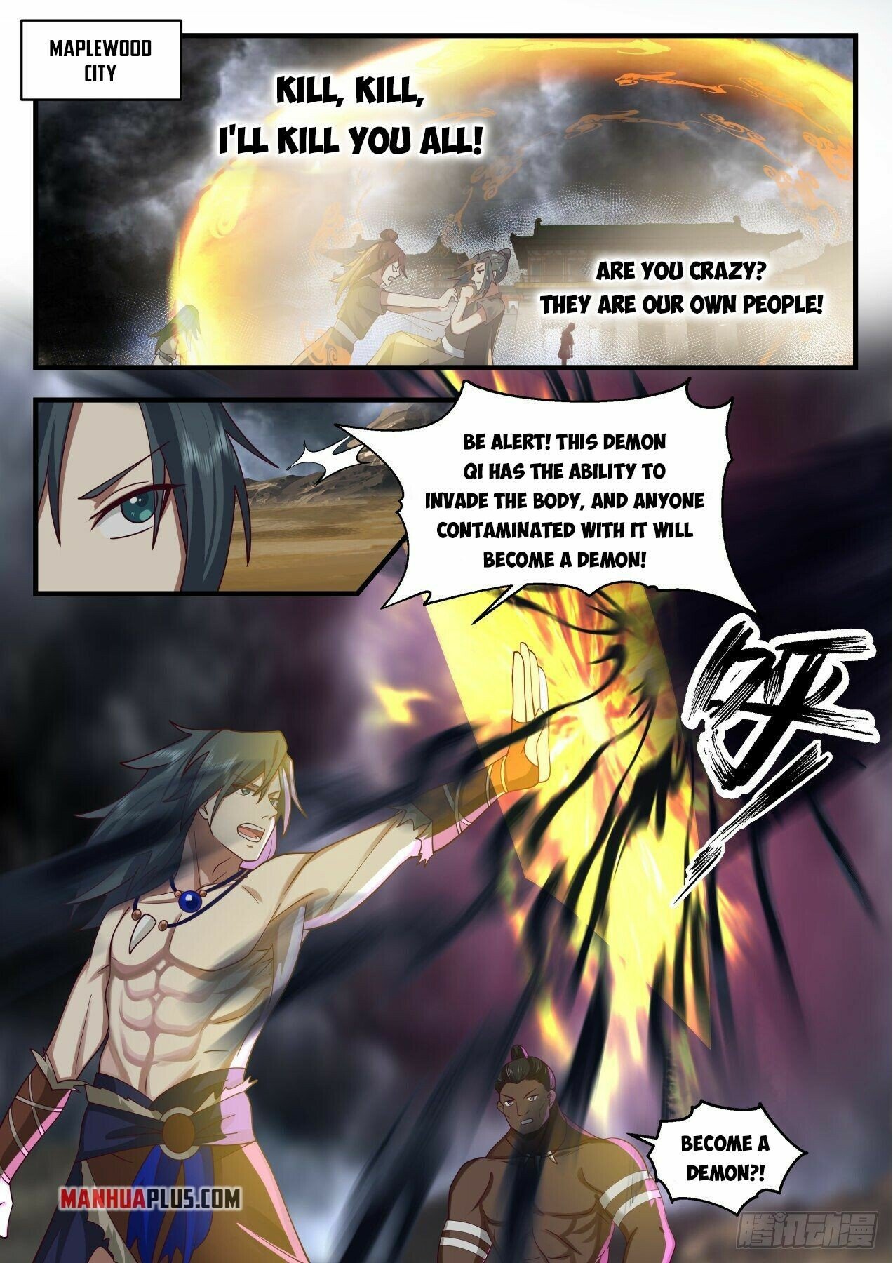 Martial Peak Chapter 2019 page 2 - Chapter 2019: Demonized
