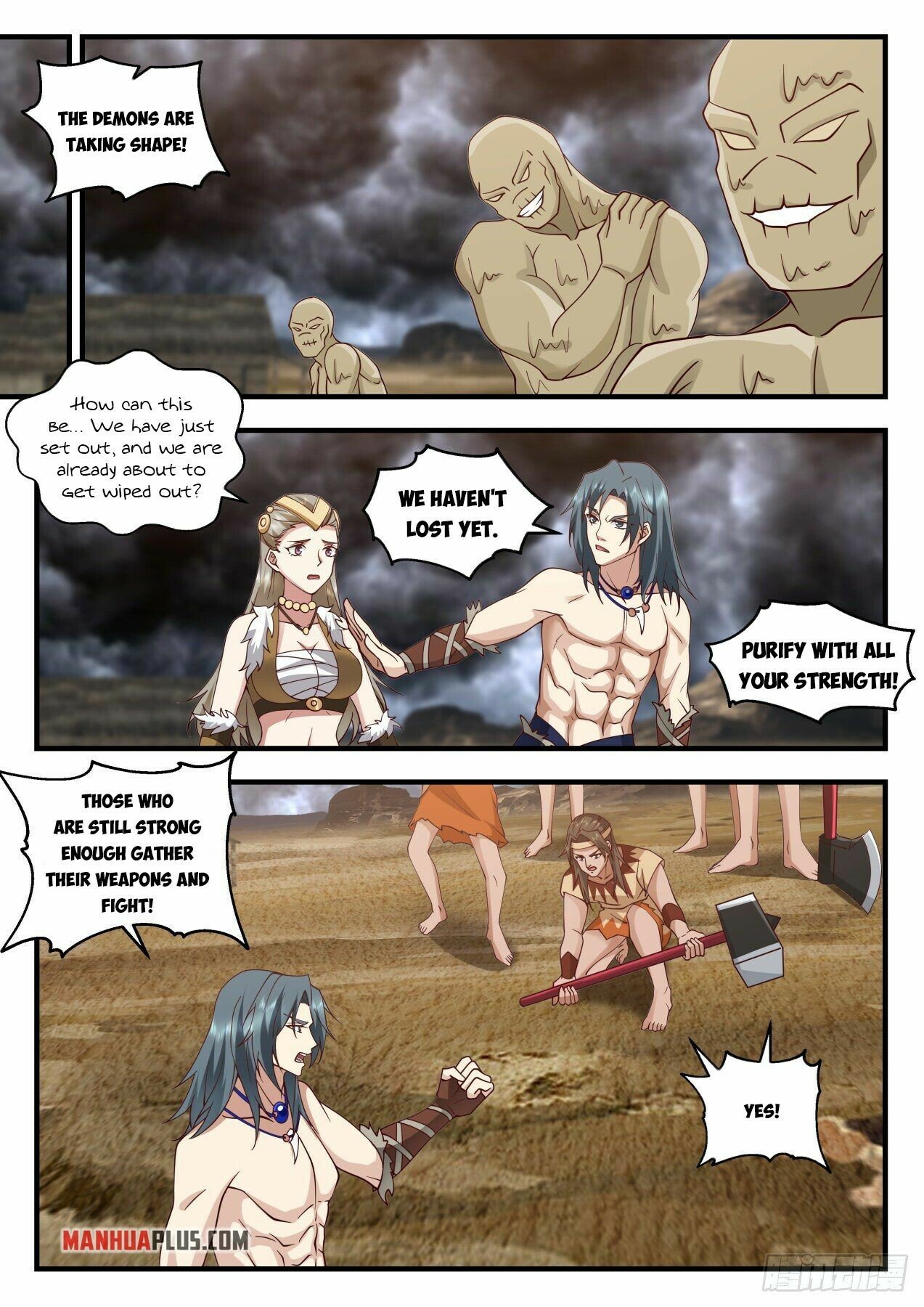 Martial Peak Chapter 2019 page 9 - Chapter 2019: Demonized