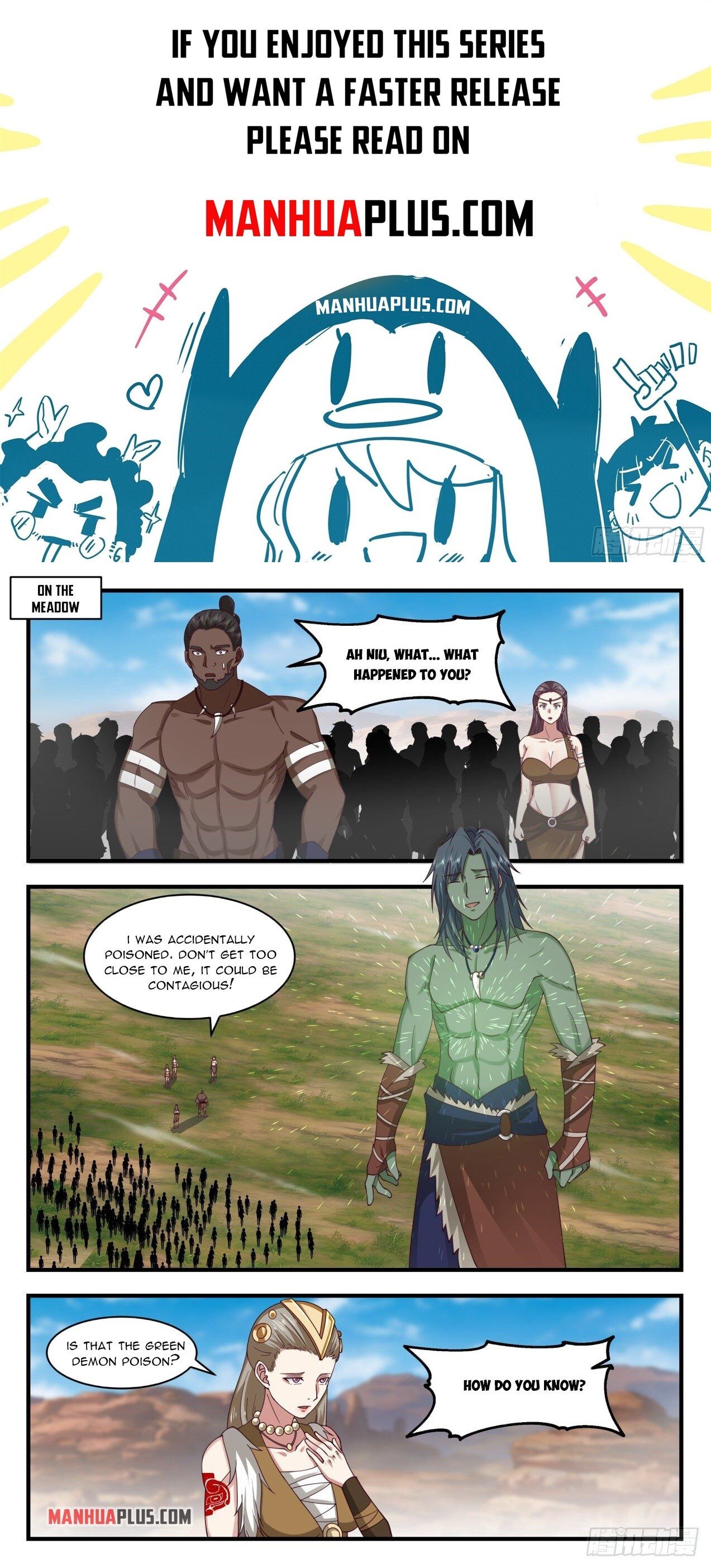 Martial Peak Chapter 2023 page 1 - Chapter 2023: First battle