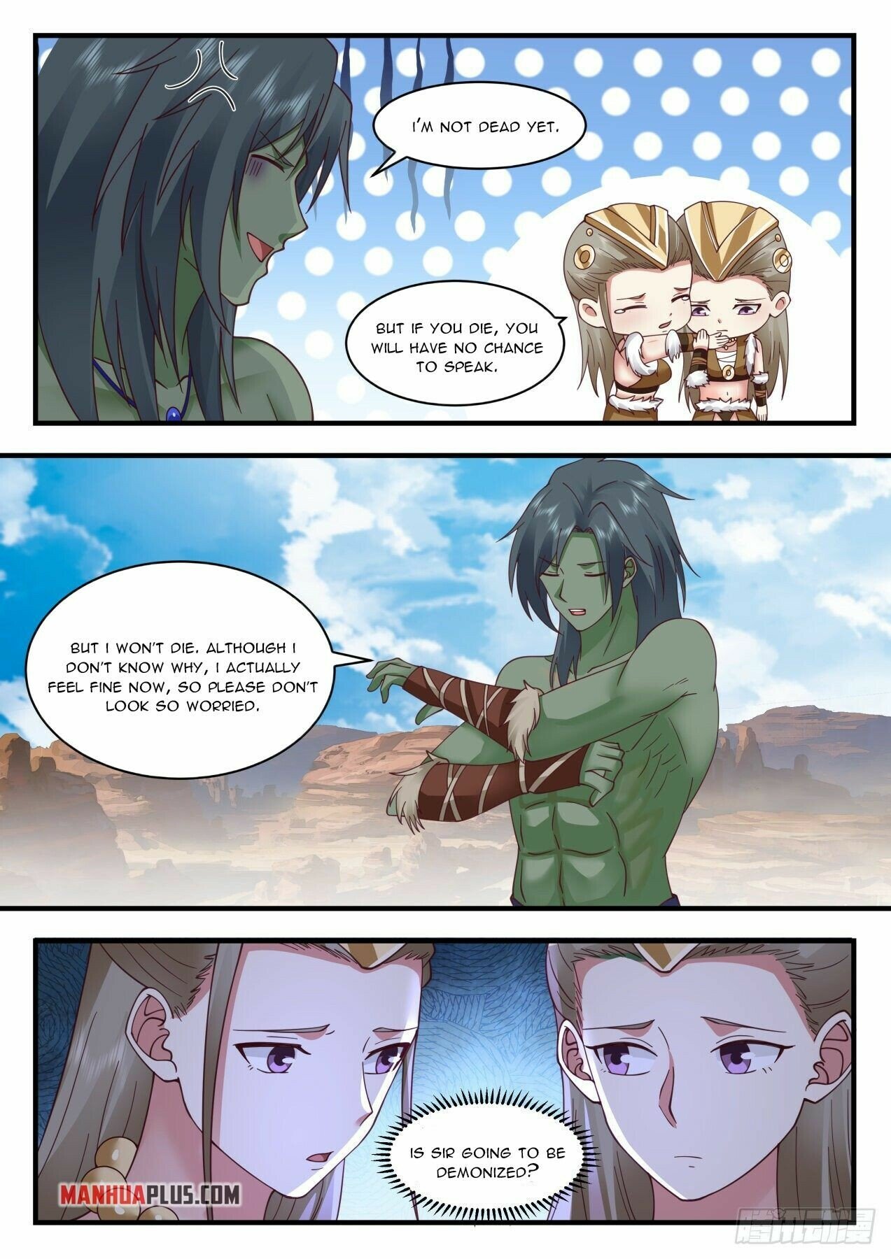 Martial Peak Chapter 2023 page 3 - Chapter 2023: First battle