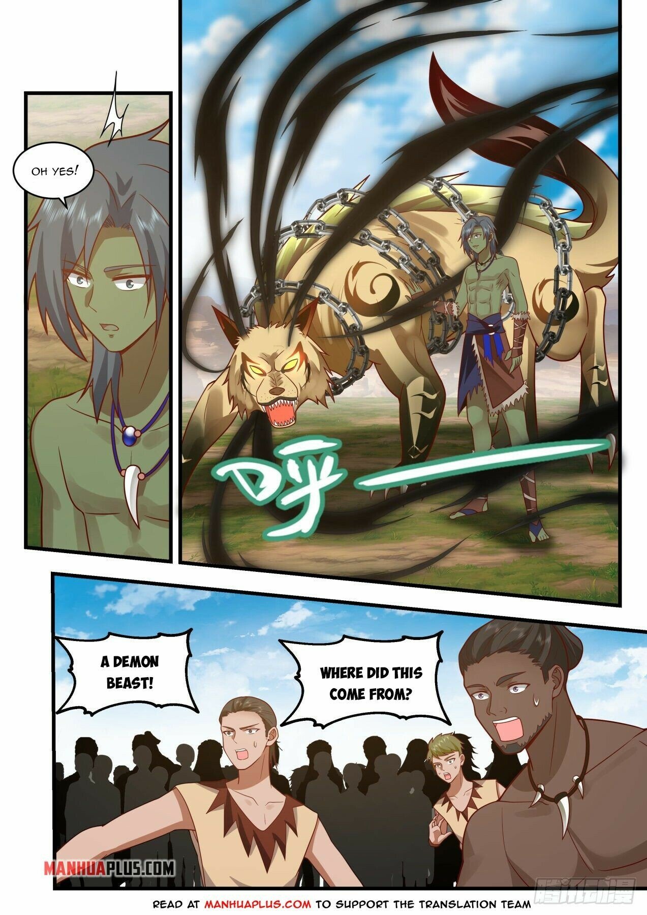 Martial Peak Chapter 2023 page 5 - Chapter 2023: First battle