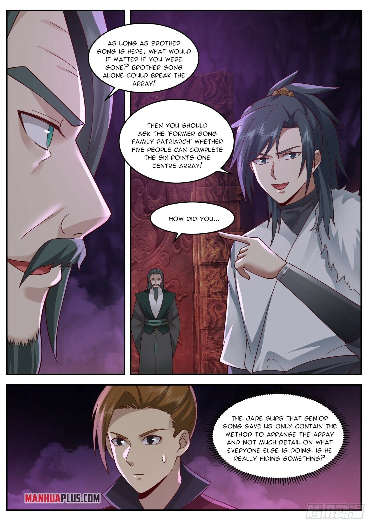 Martial Peak Chapter 2061 page 5 - Chapter 2061: Six Points One Centre Array