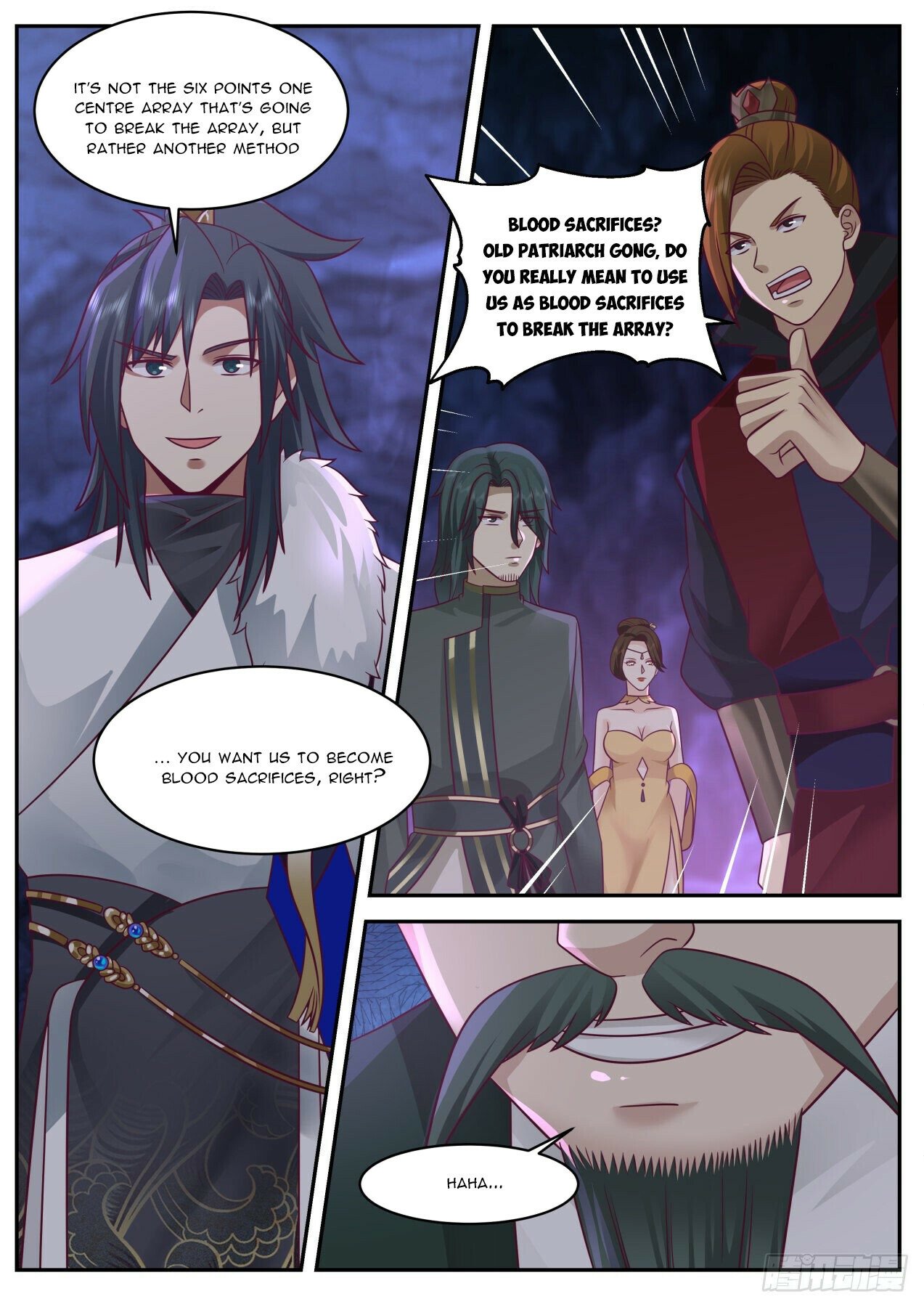 Martial Peak Chapter 2061 page 8 - Chapter 2061: Six Points One Centre Array