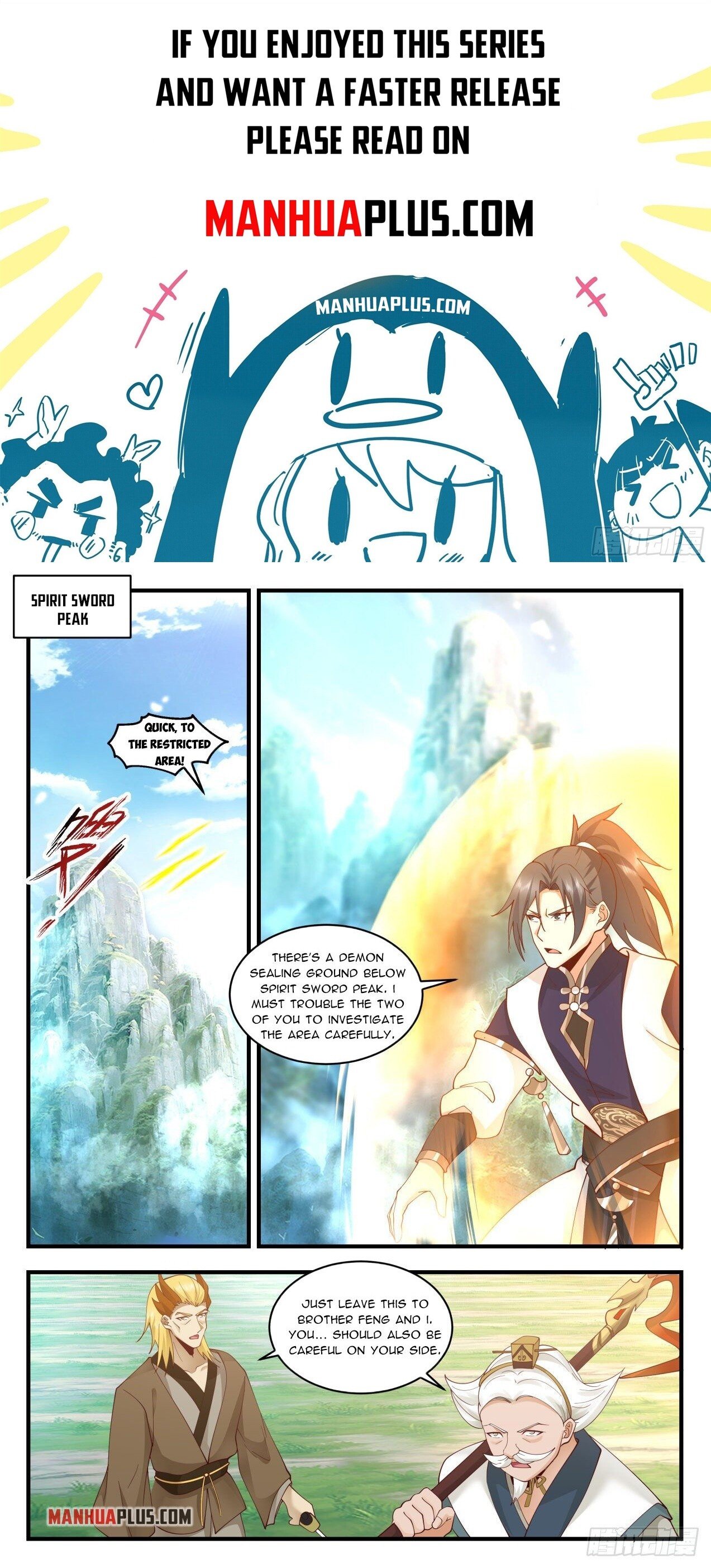 Martial Peak Chapter 2075 page 1 - Chapter 2075: The Divine Ascension World’s crisis