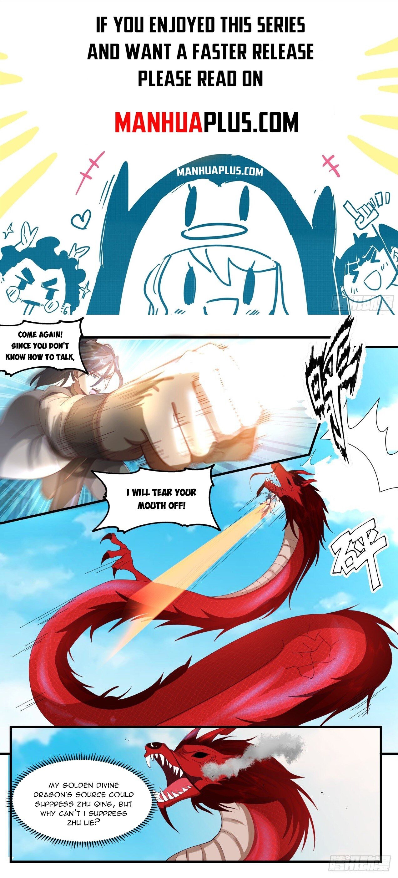 Martial Peak Chapter 2079 page 1 - Chapter 2079: Fourty-metre Dragon Body