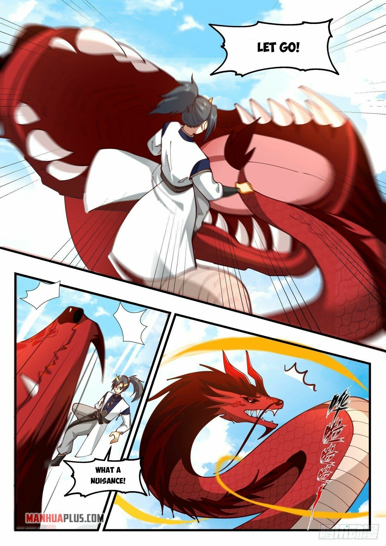 Martial Peak Chapter 2079 page 11 - Chapter 2079: Fourty-metre Dragon Body