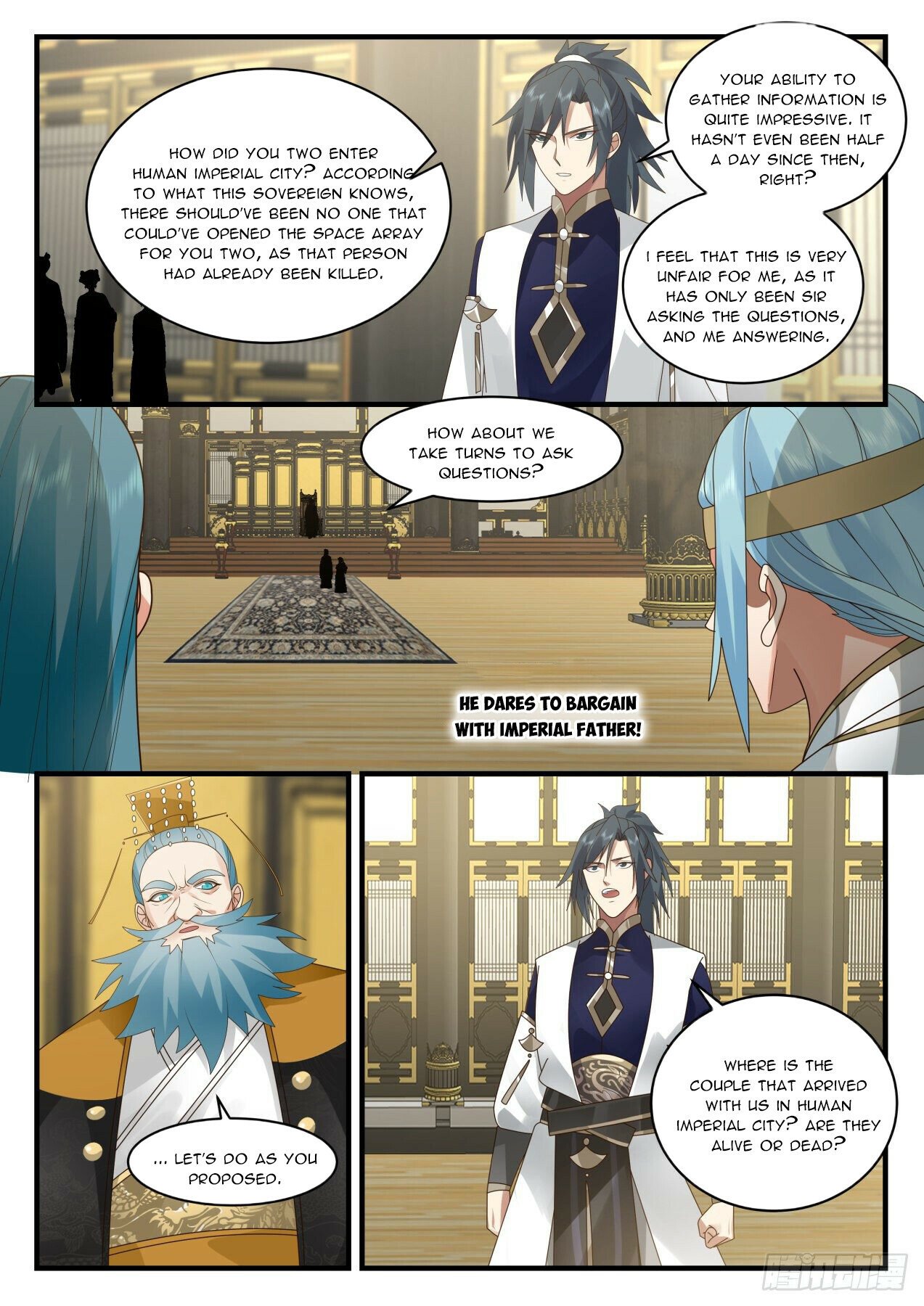 Martial Peak Chapter 2096 page 3 - Chapter 2096: Questioning