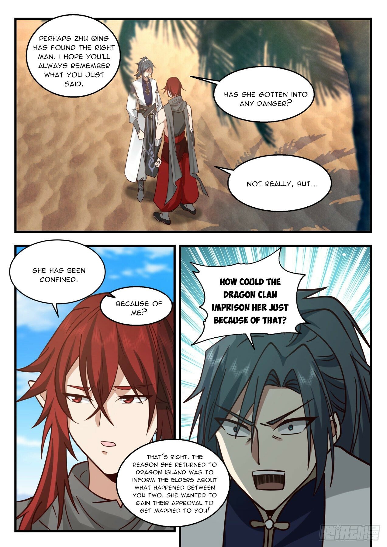 Martial Peak Chapter 2133 page 4 - Chapter 2133: Zhu Qing's marriage