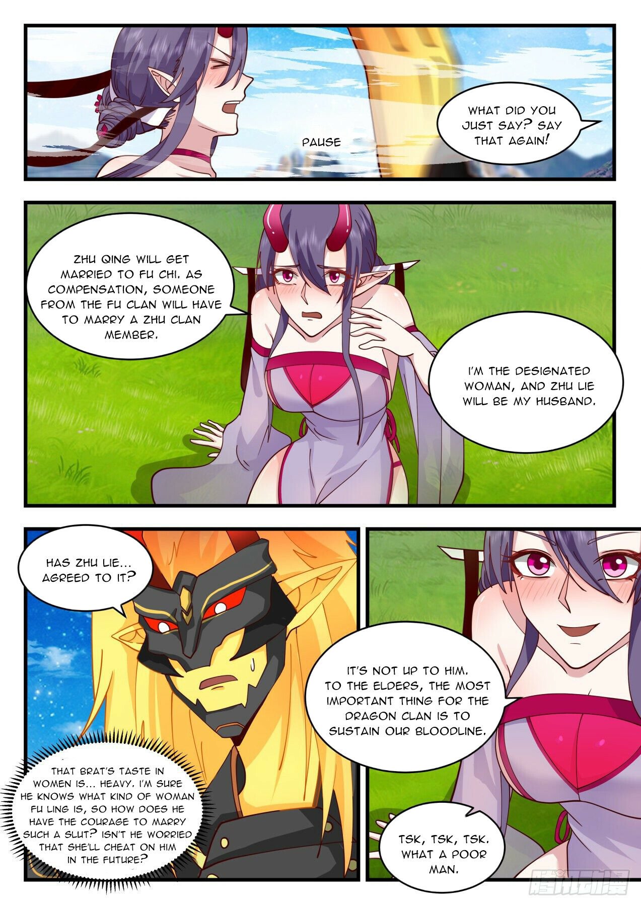 Martial Peak Chapter 2134 page 8 - Chapter 2134: Please be gentle