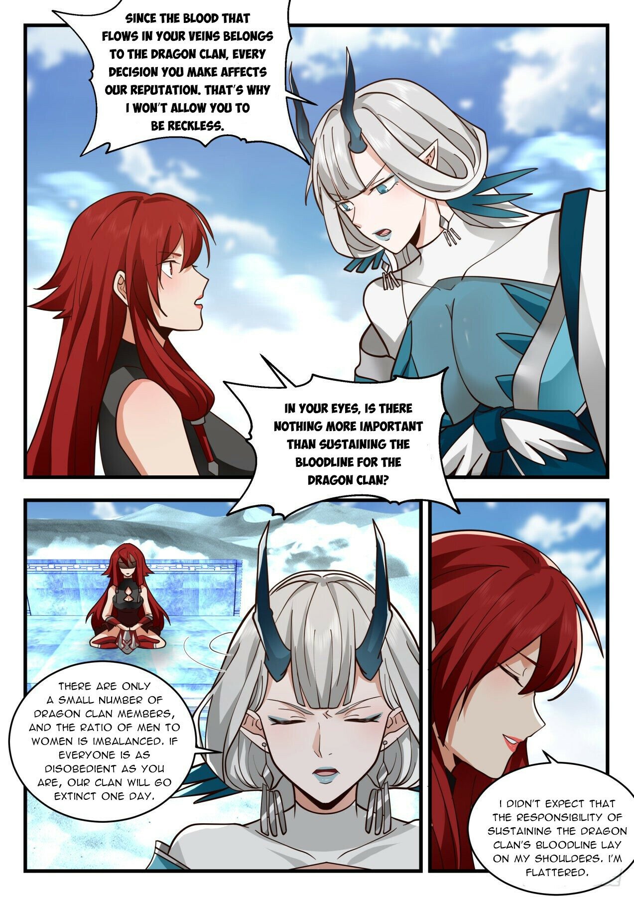 Martial Peak Chapter 2136 page 3 - Chapter 2136: Four dragons flying together