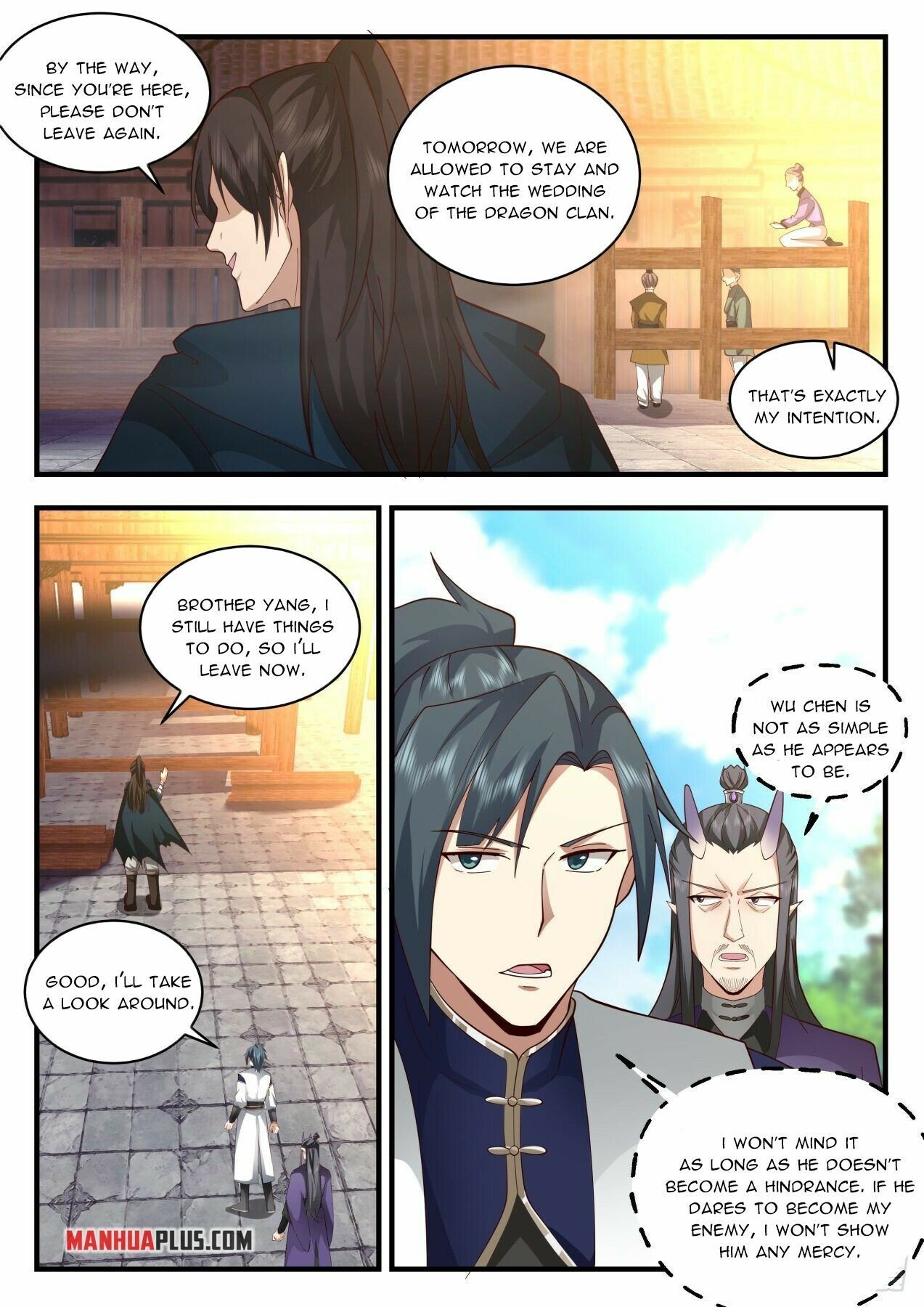 Martial Peak Chapter 2136 page 9 - Chapter 2136: Four dragons flying together