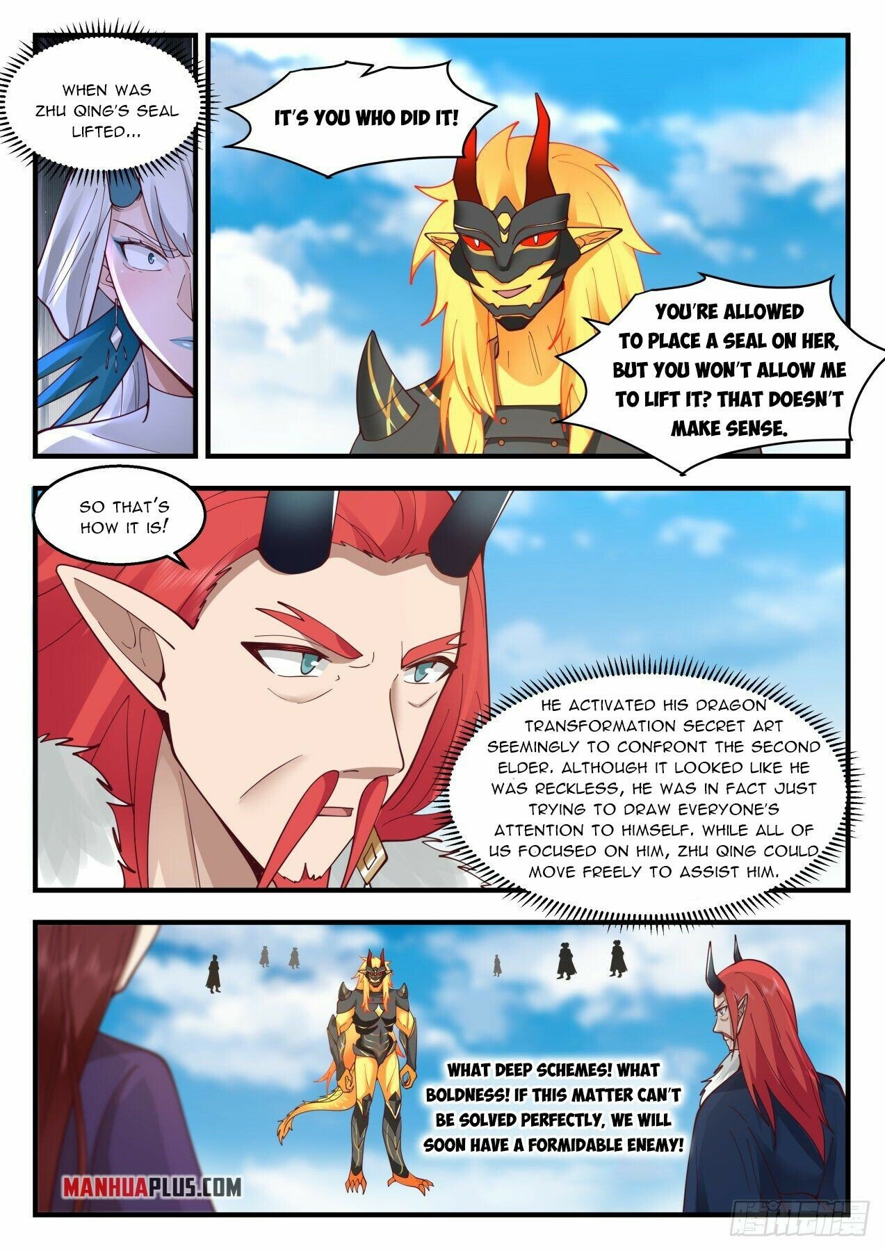 Martial Peak Chapter 2138 page 8 - Chapter 2138: Do not challenge my patience