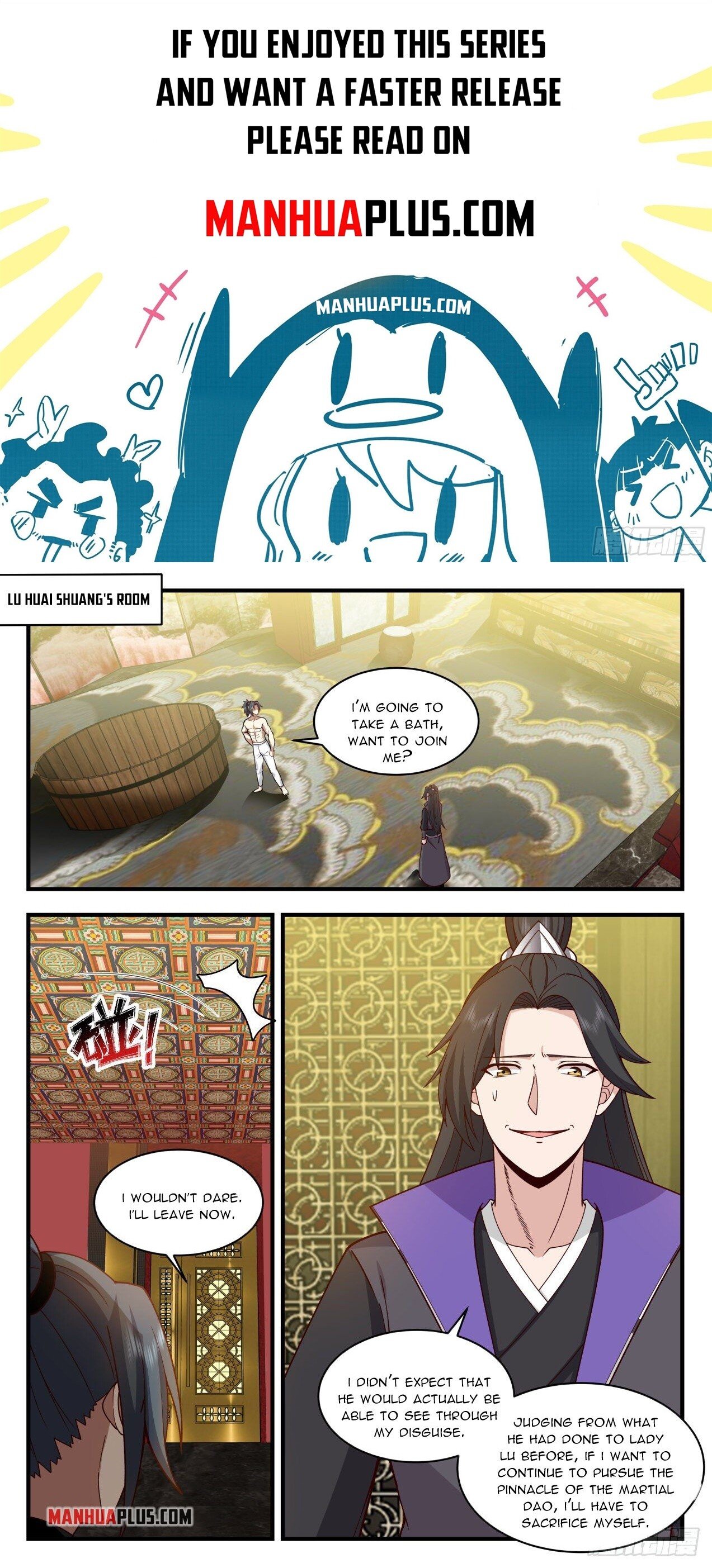 Martial Peak Chapter 2156 page 1 - Chapter 2156: You can try it with me one day