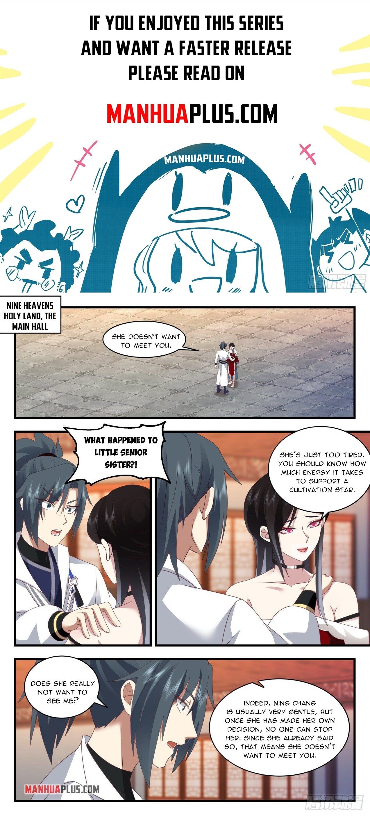 Martial Peak Chapter 2203 page 1 - Chapter 2203: Doesn't dare to meet