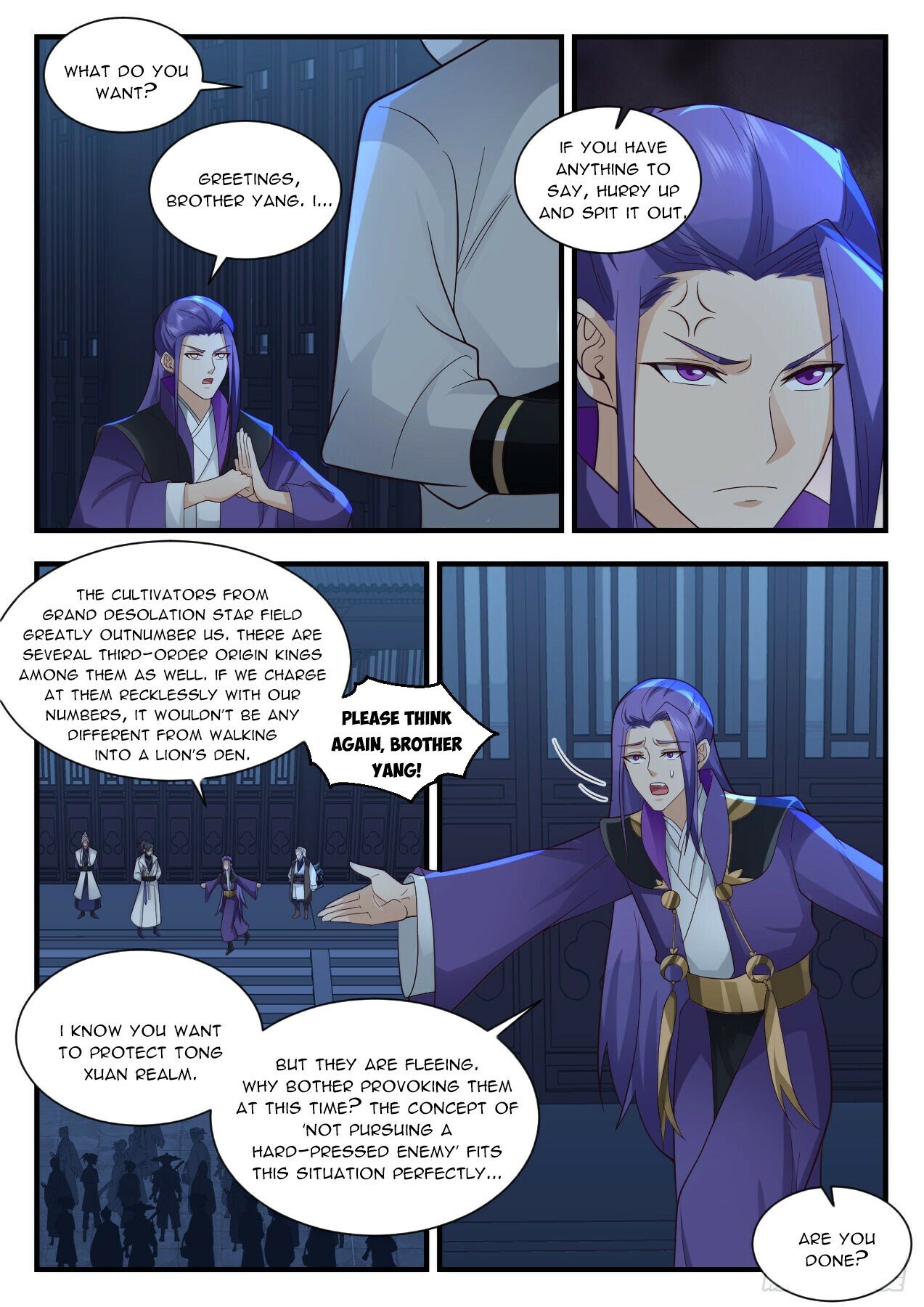 Martial Peak Chapter 2205 page 3 - Chapter 2205: Luring the enemy out of the cave