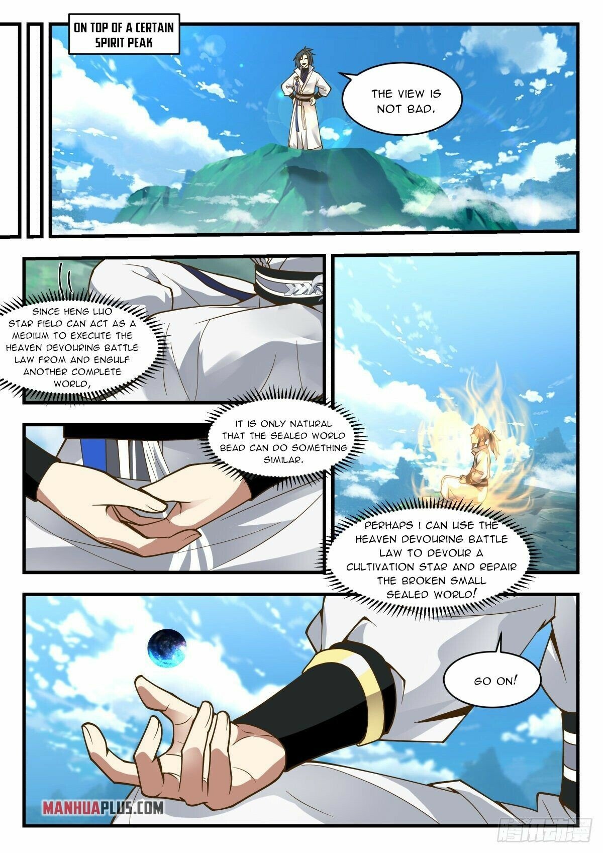 Martial Peak Chapter 2224 page 2 - Chapter 2224: Black ball
