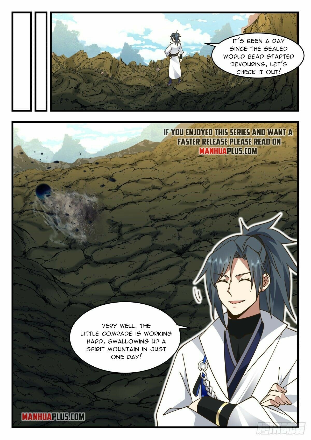 Martial Peak Chapter 2224 page 6 - Chapter 2224: Black ball