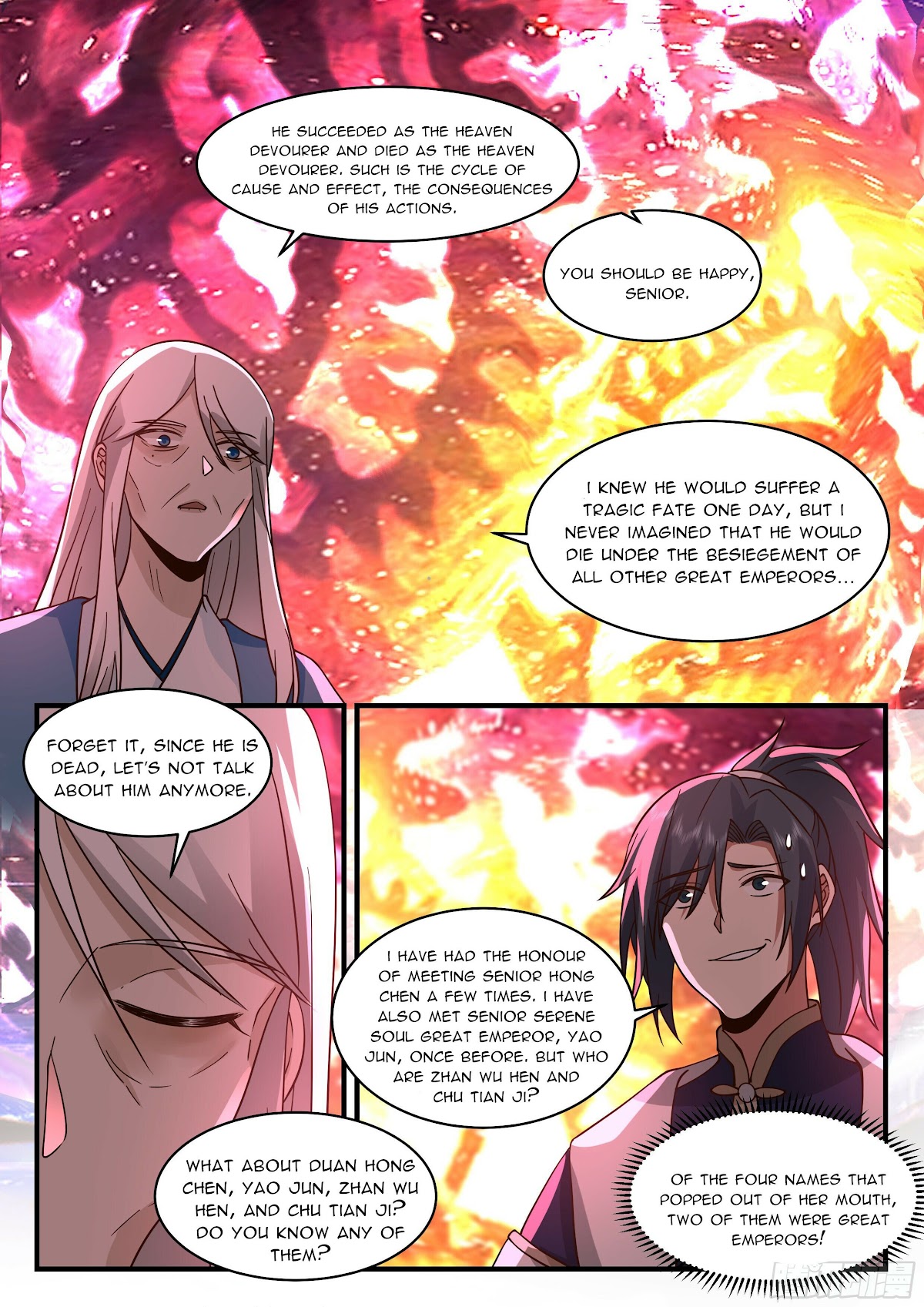 Martial Peak Chapter 2279 page 3 - Chapter 2279: All the people she knows are Great Emperors