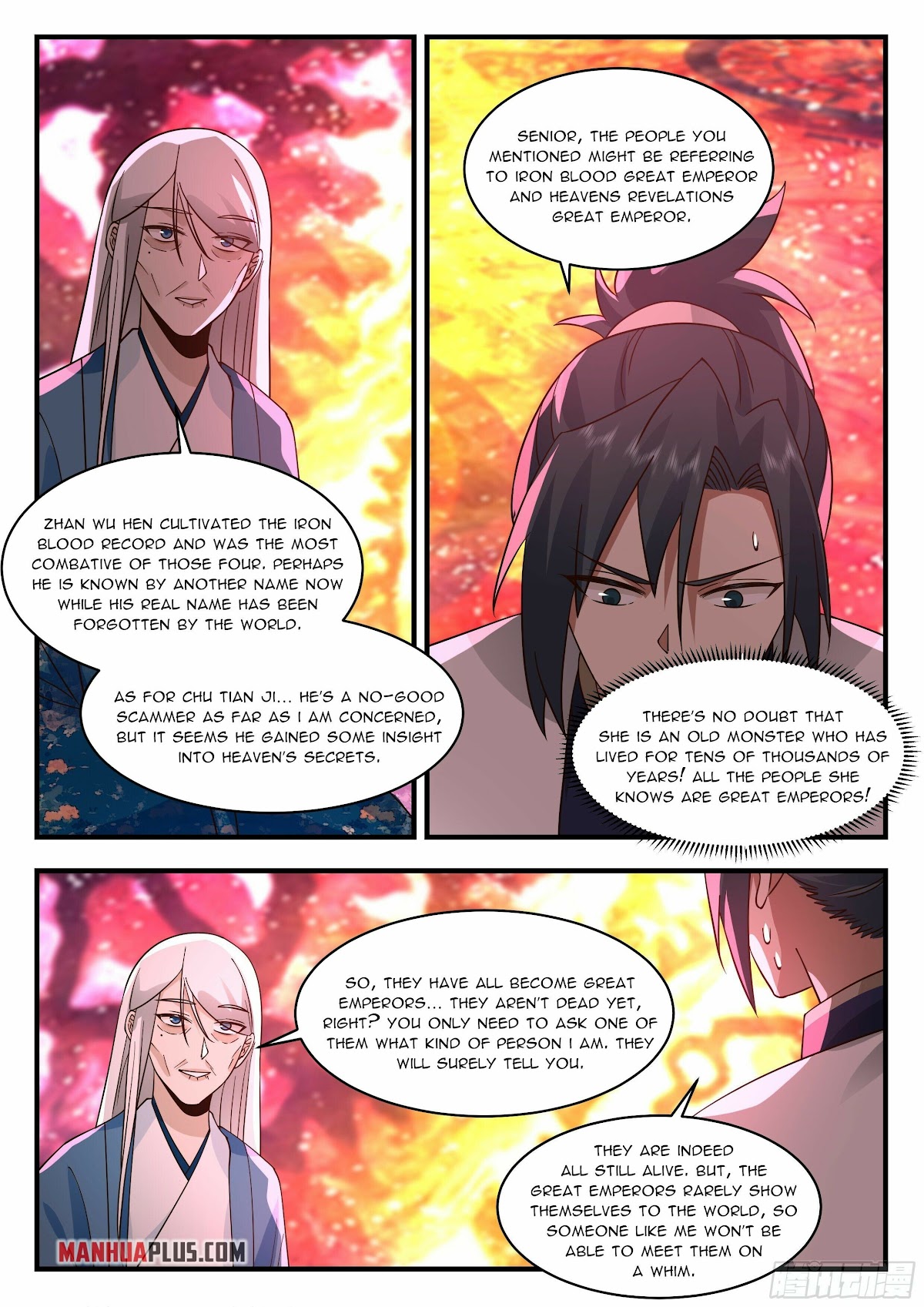 Martial Peak Chapter 2279 page 4 - Chapter 2279: All the people she knows are Great Emperors