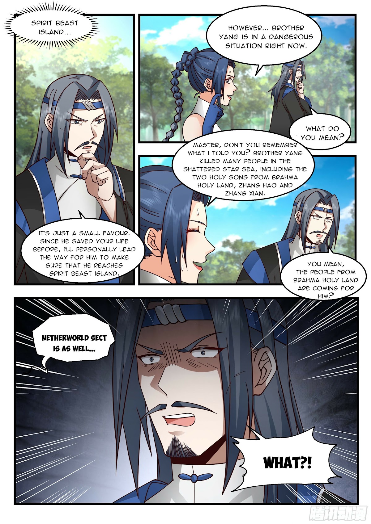 Martial Peak Chapter 2283 page 3 - Chapter 2283: A fabricated story