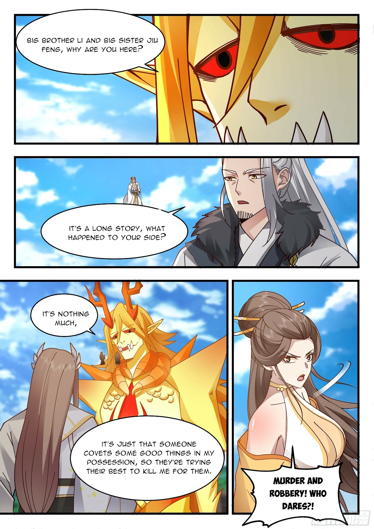 Martial Peak Chapter 2292 page 3 - Chapter 2292: Let the tiger return to the mountain