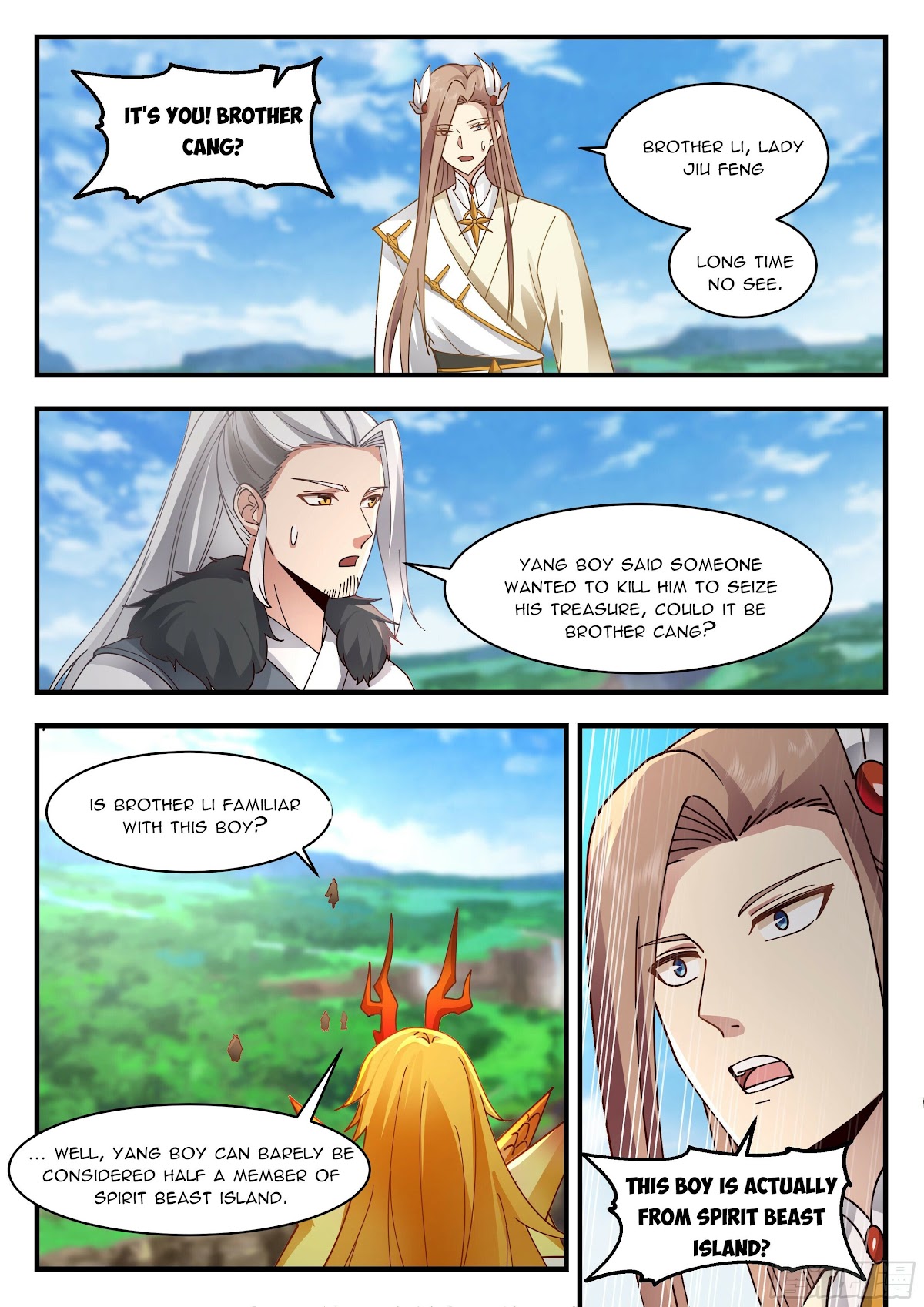 Martial Peak Chapter 2292 page 4 - Chapter 2292: Let the tiger return to the mountain
