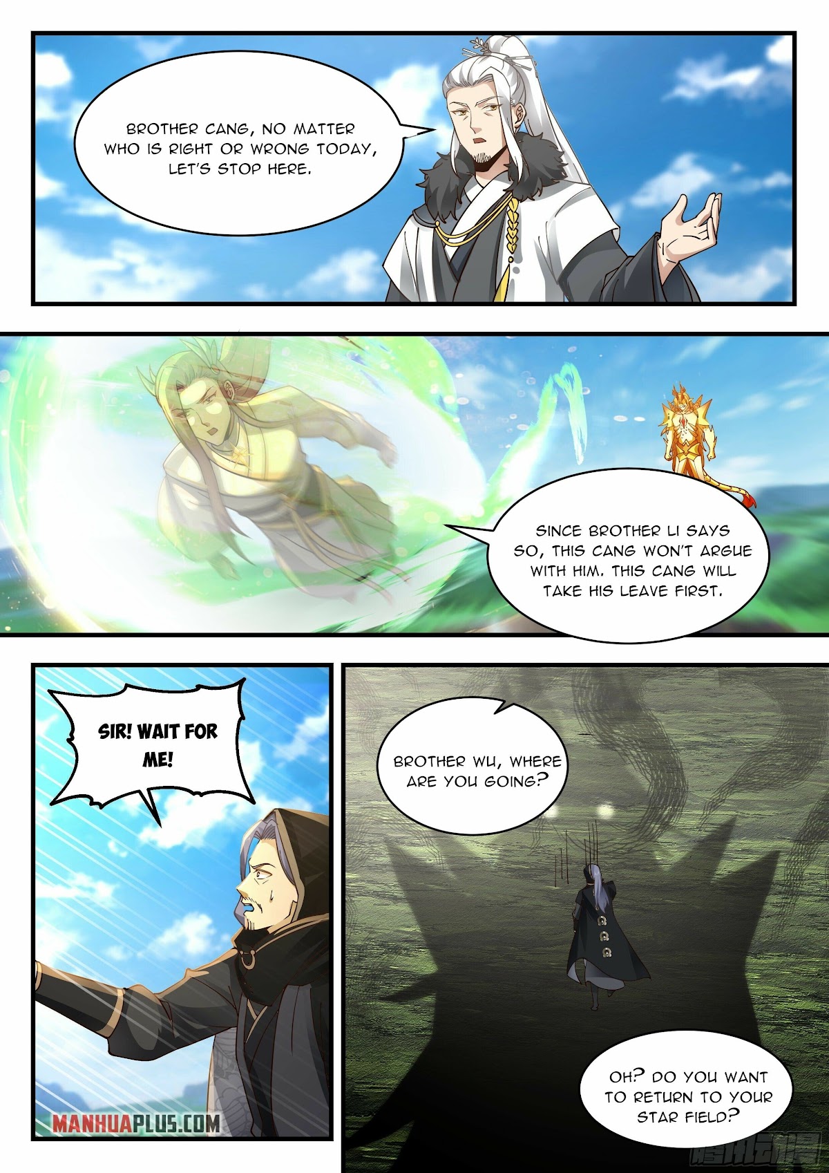 Martial Peak Chapter 2292 page 8 - Chapter 2292: Let the tiger return to the mountain
