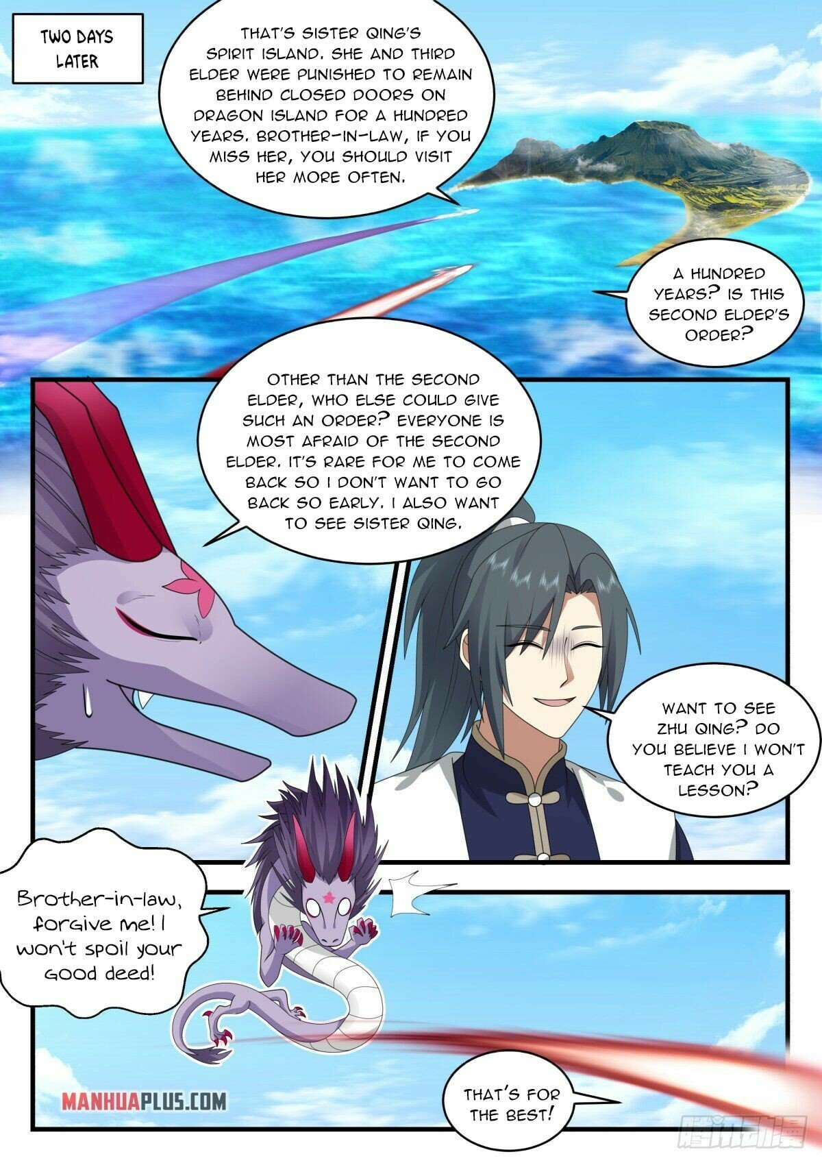 Martial Peak Chapter 2296 page 10 - Chapter 2296: Returning to Dragon Island