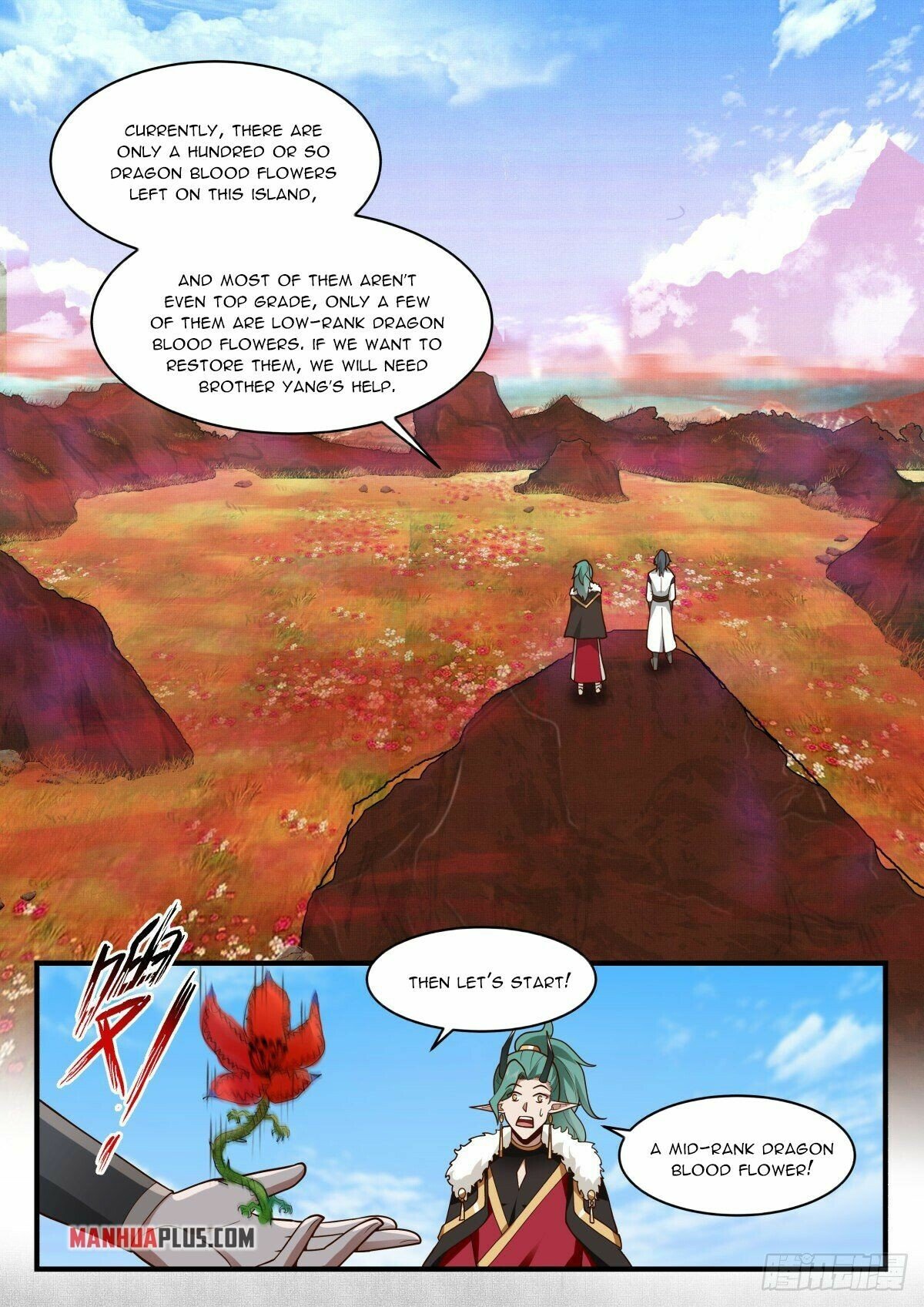 Martial Peak Chapter 2300 page 10 - Chapter 2300: Cultivating Dragon Blood Flowers