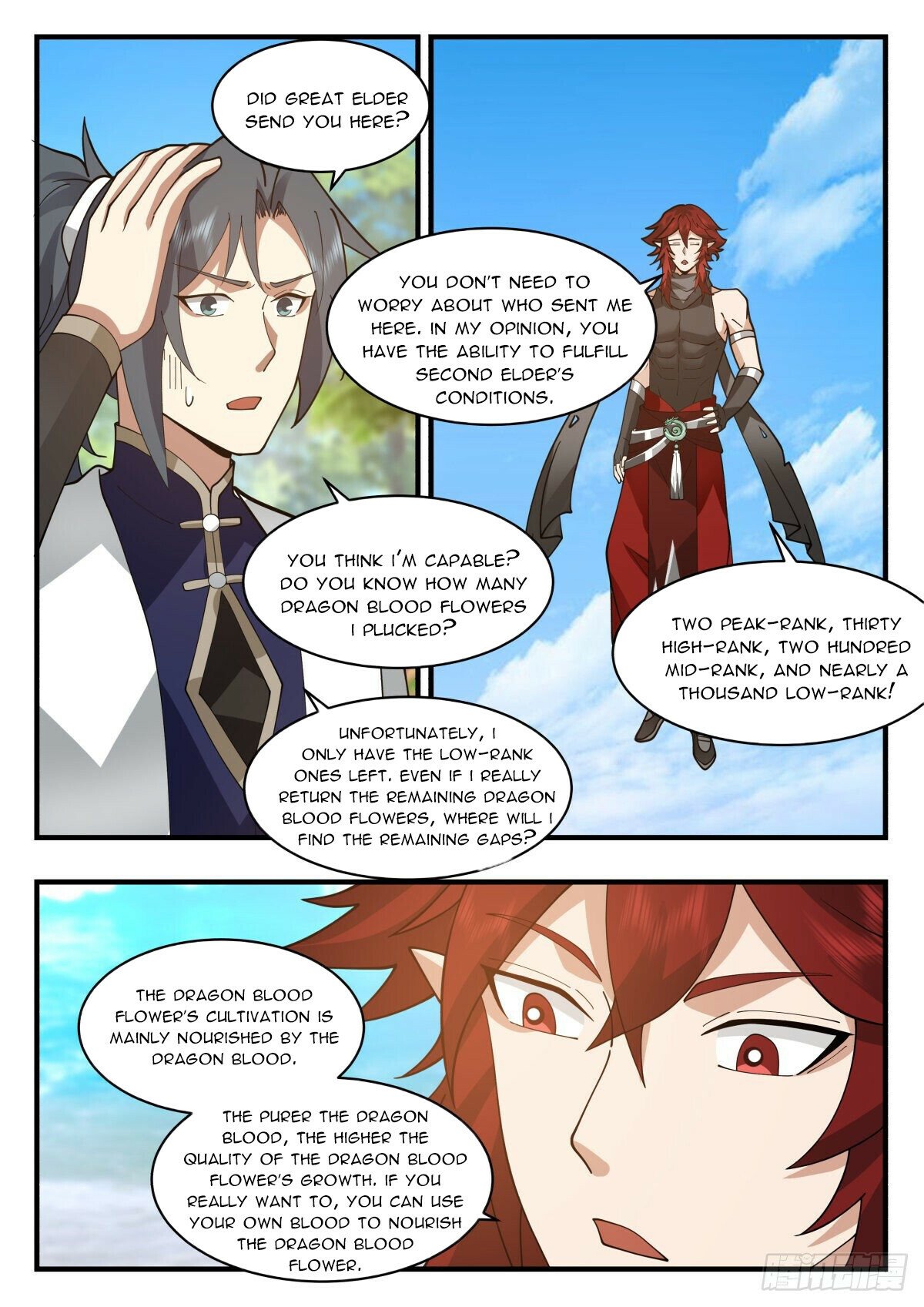 Martial Peak Chapter 2300 page 5 - Chapter 2300: Cultivating Dragon Blood Flowers