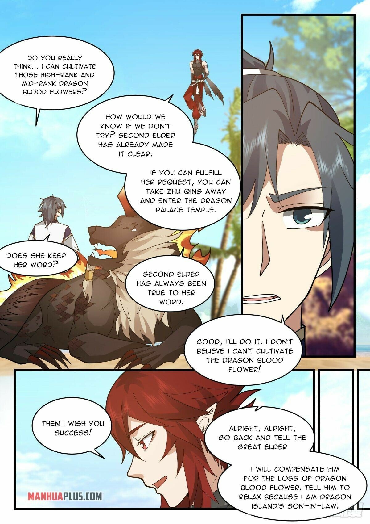 Martial Peak Chapter 2300 page 6 - Chapter 2300: Cultivating Dragon Blood Flowers