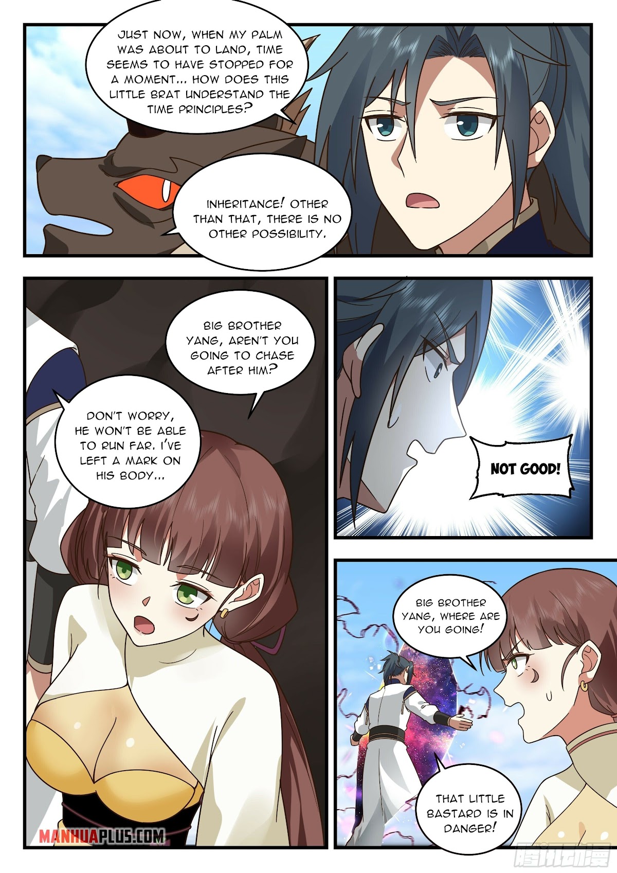 Martial Peak Chapter 2310 page 3 - Chapter 2310: Running away from home