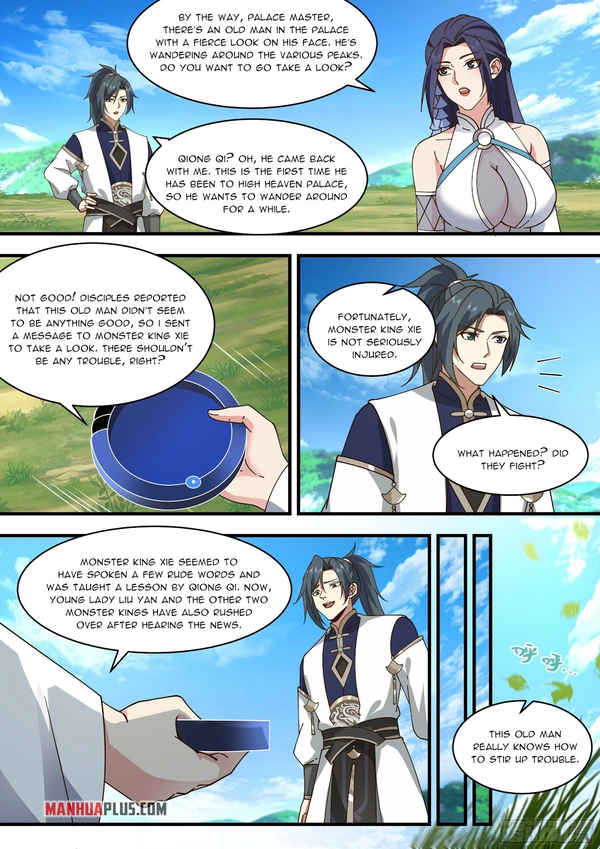 Martial Peak Chapter 2313 page 3 - Chapter 2313: Greetings, Grandmother
