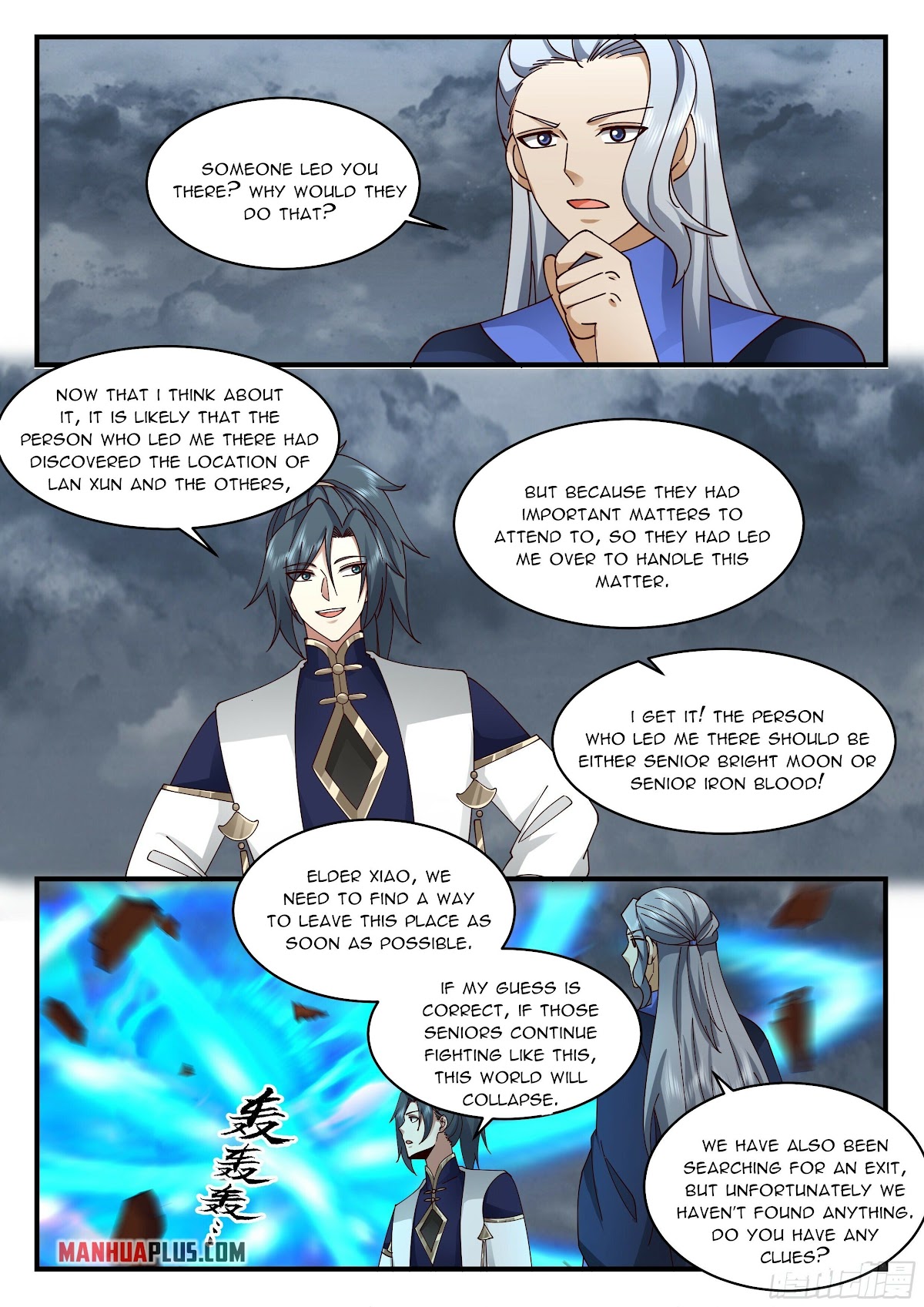 Martial Peak Chapter 2320 page 4 - Chapter 2320: The World is collapsing
