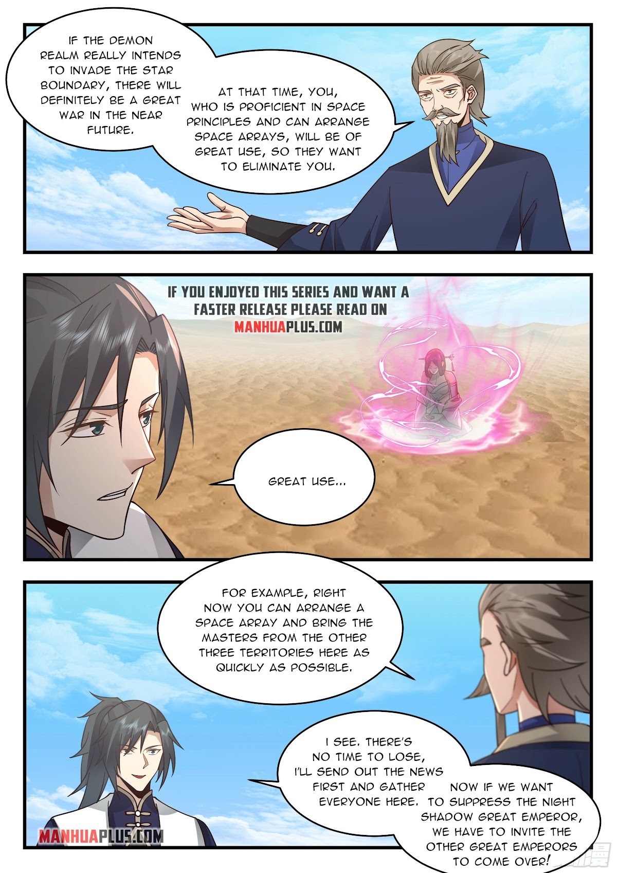 Martial Peak Chapter 2322 page 5 - Chapter 2322: Night Shadow Great Emperor