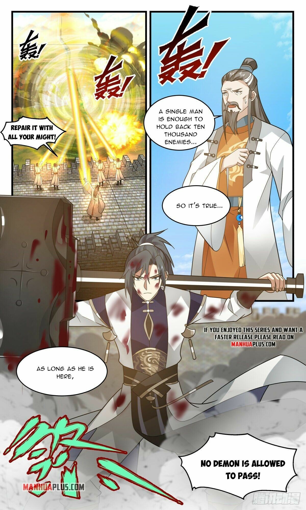 Martial Peak Chapter 2341 page 7 - Chapter 2341: A single man is enough to hold back ten thousand enemies