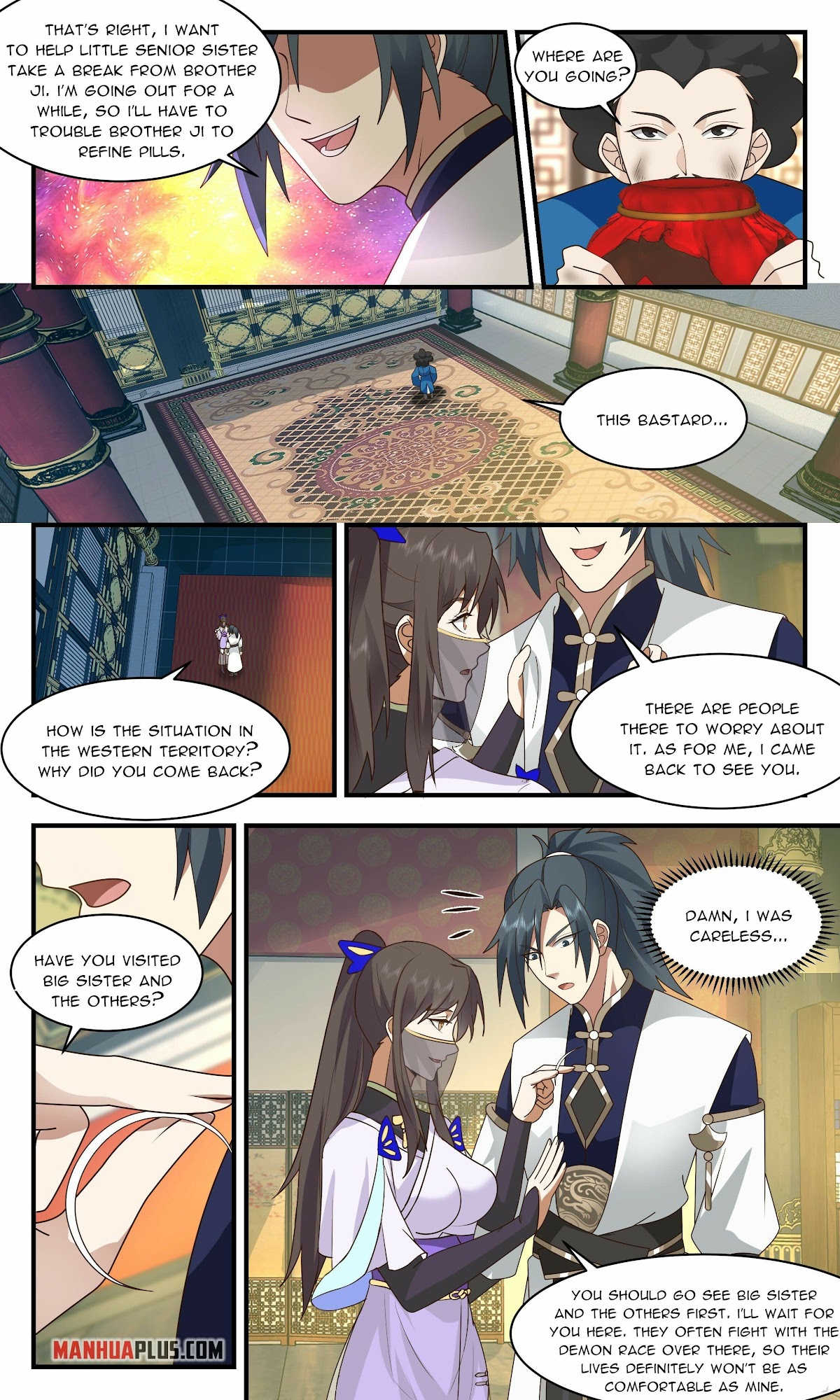 Martial Peak Chapter 2351 page 5 - Chapter 2351: Travelling with beauties