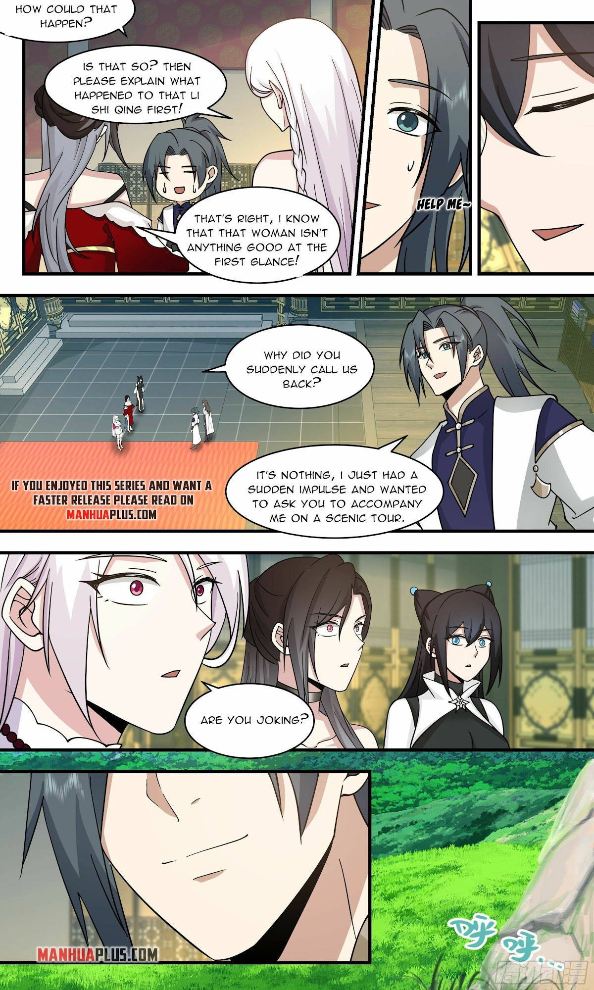 Martial Peak Chapter 2351 page 7 - Chapter 2351: Travelling with beauties