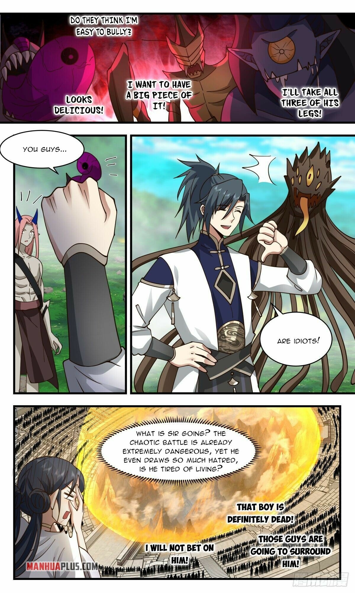 Martial Peak Chapter 2368 page 4 - Chapter 2368: Fishy odds