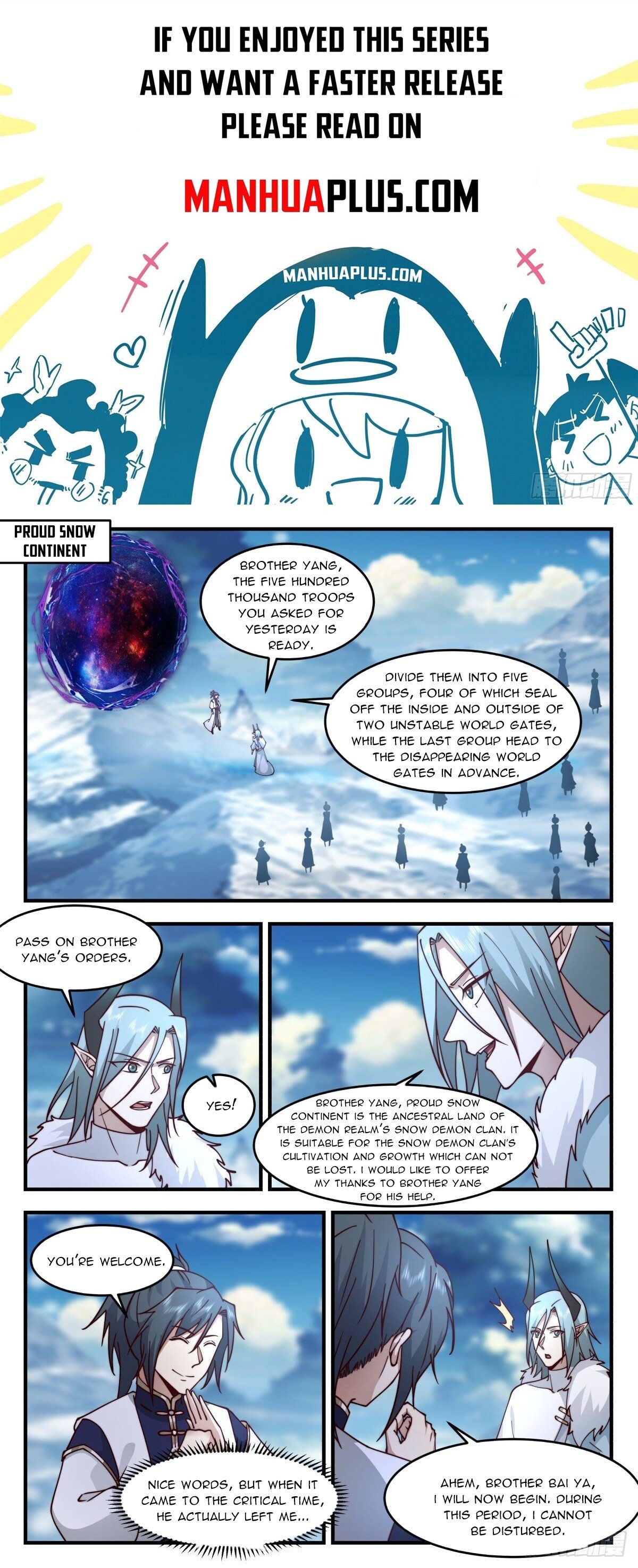 Martial Peak Chapter 2404 page 1 - Chapter 2404: Eternal Heaven Continent