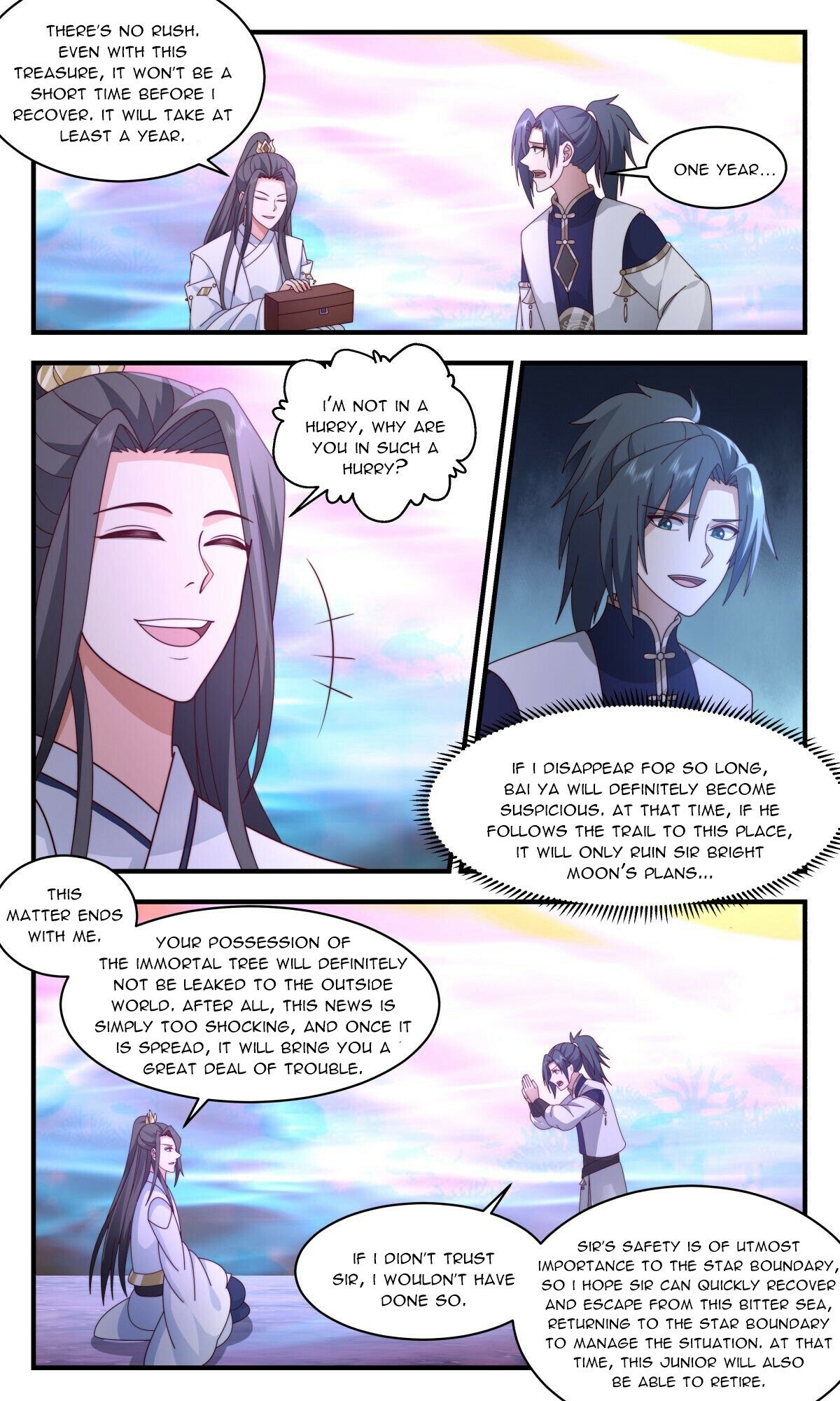 Martial Peak Chapter 2407 page 3 - Chapter 2407: One Year Promise
