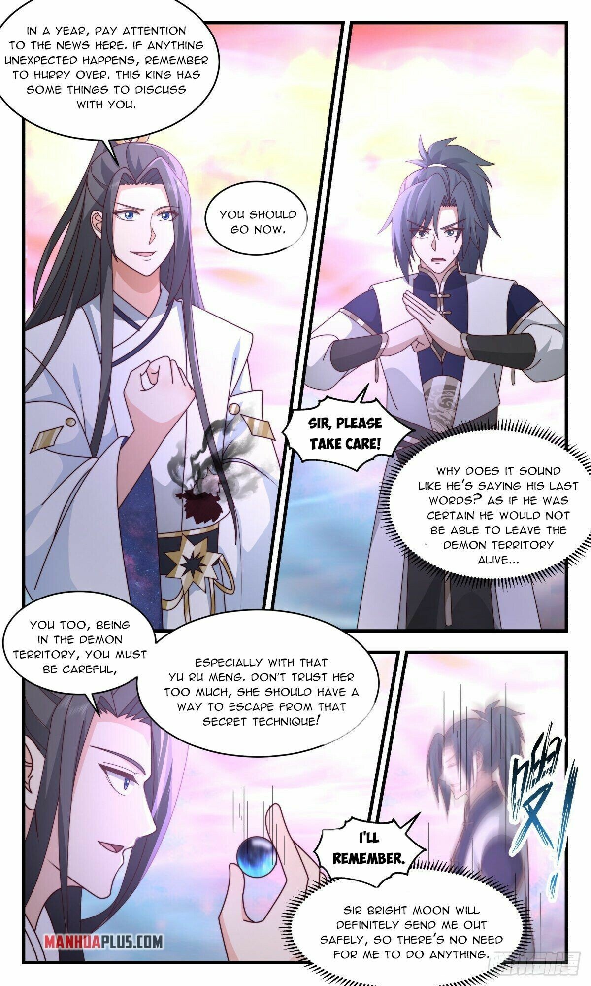 Martial Peak Chapter 2407 page 4 - Chapter 2407: One Year Promise