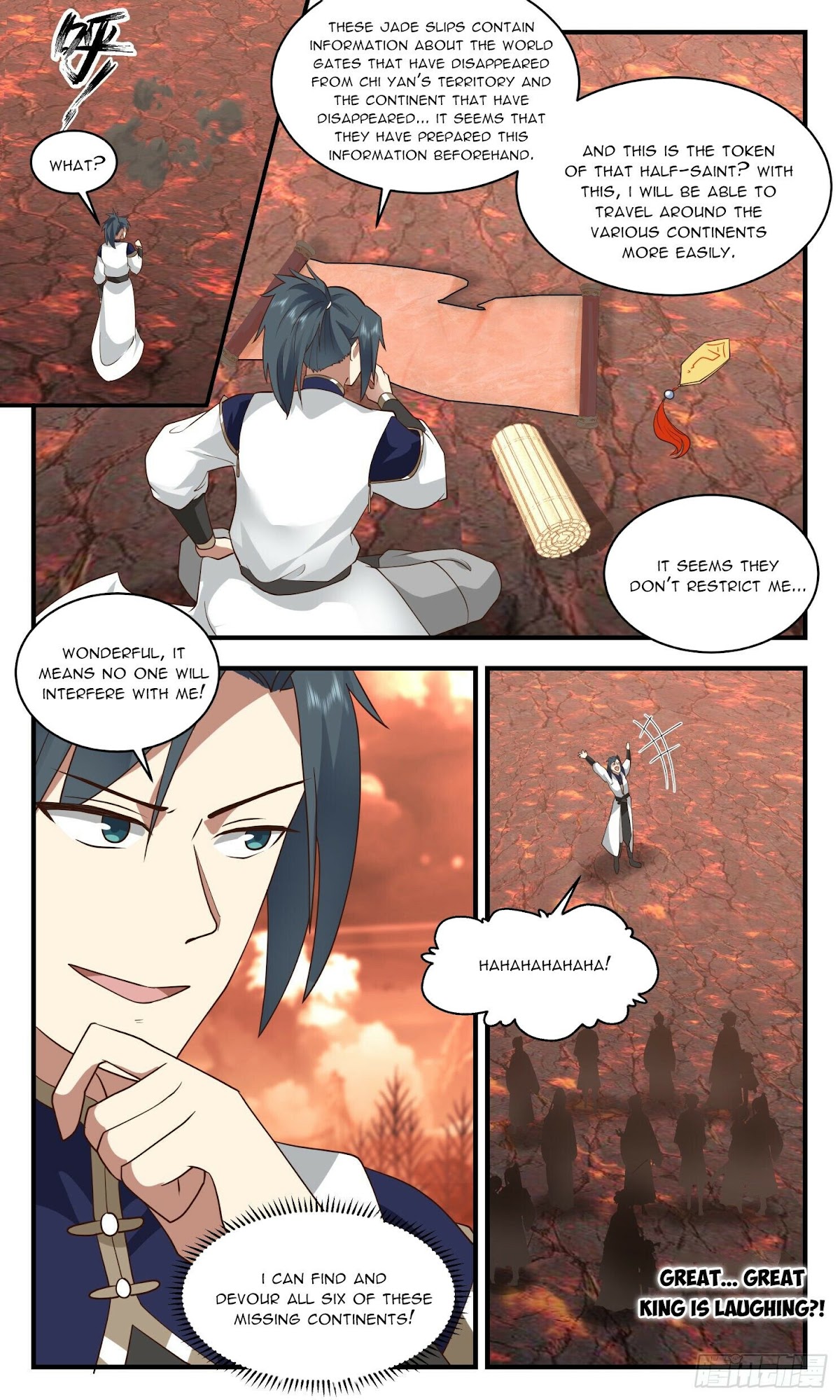 Martial Peak Chapter 2408 page 4 - Chapter 2408: Hundred Spirits Continent